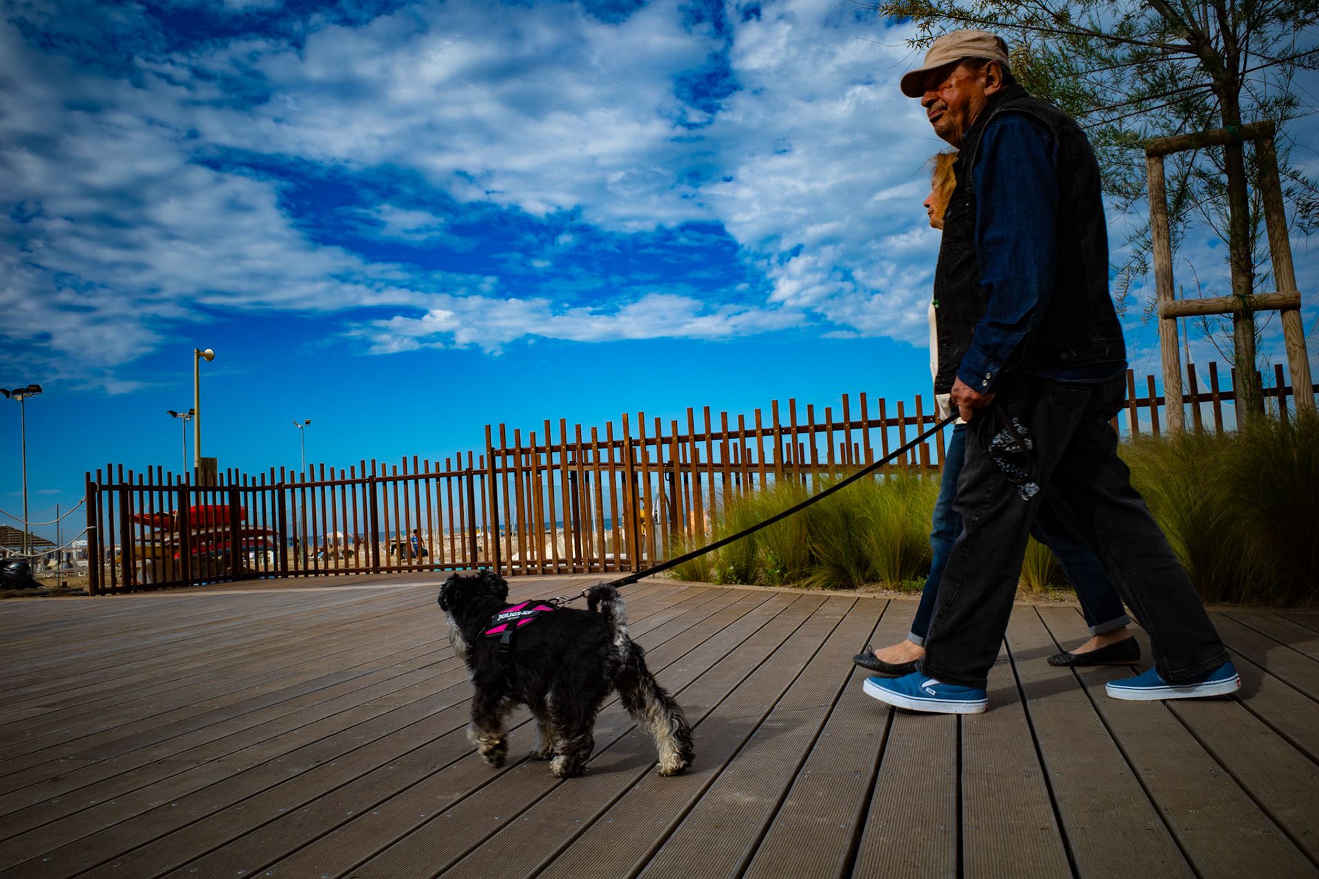 Three souls on a stroll