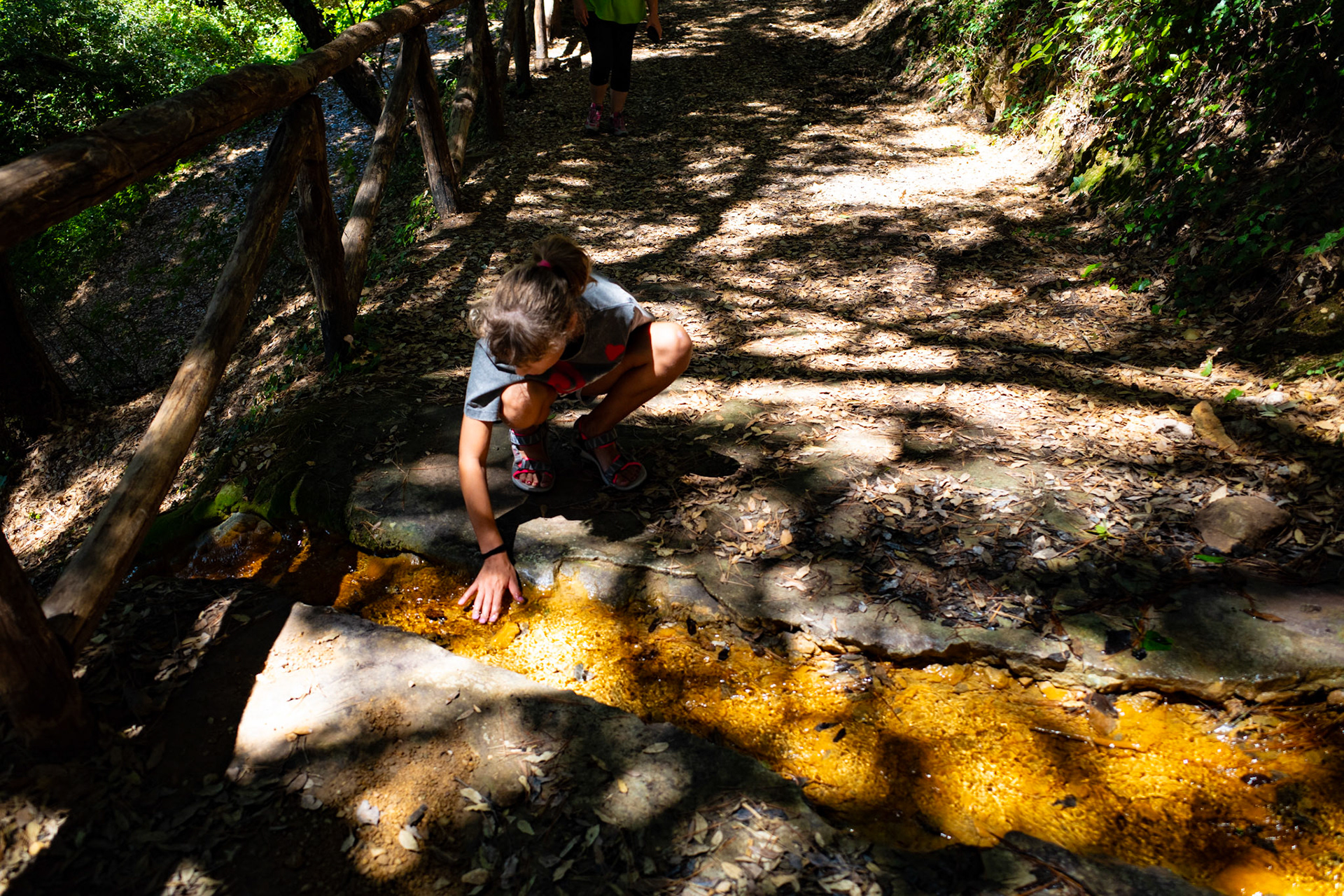 Golden streams and childhood dreams
