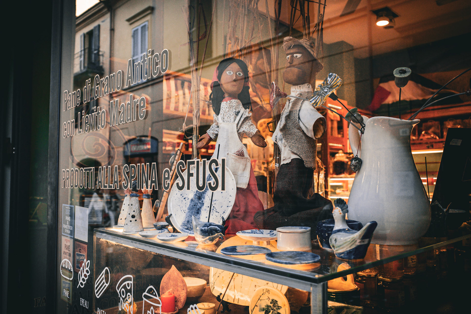 The still life of a quiet town