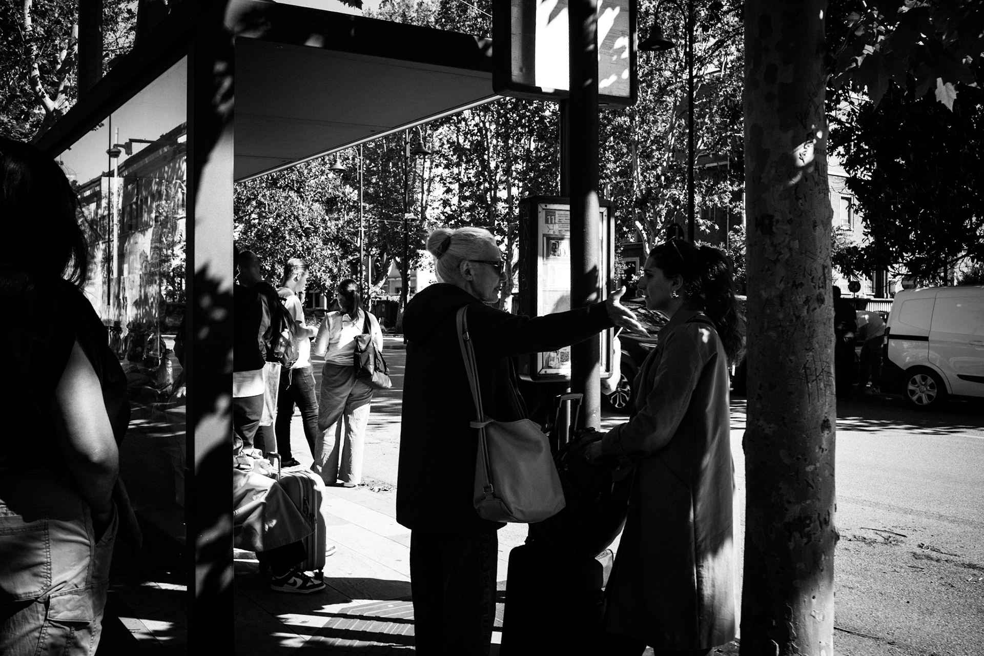 At the stop of memories