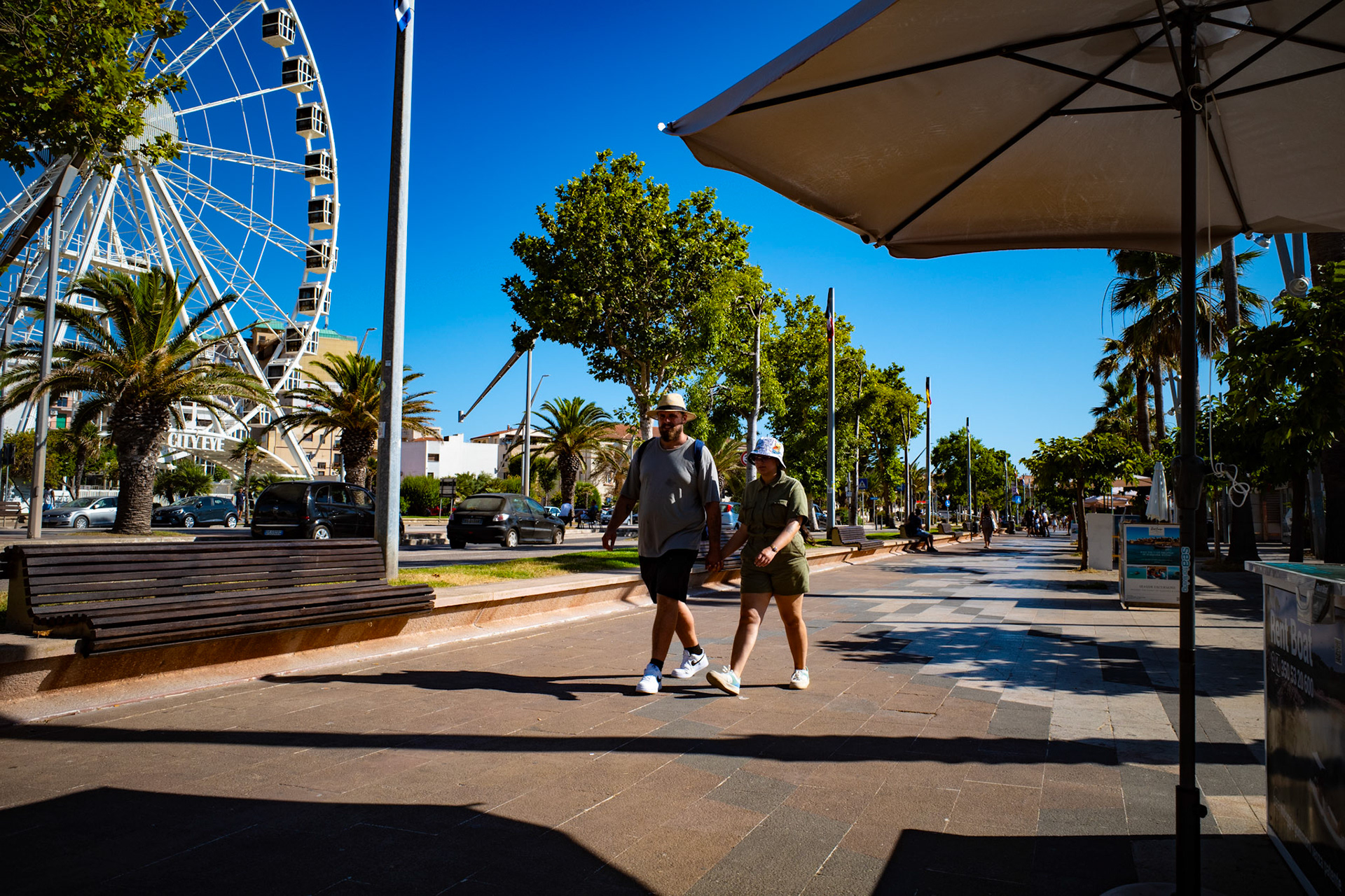 Where the sun turns slow