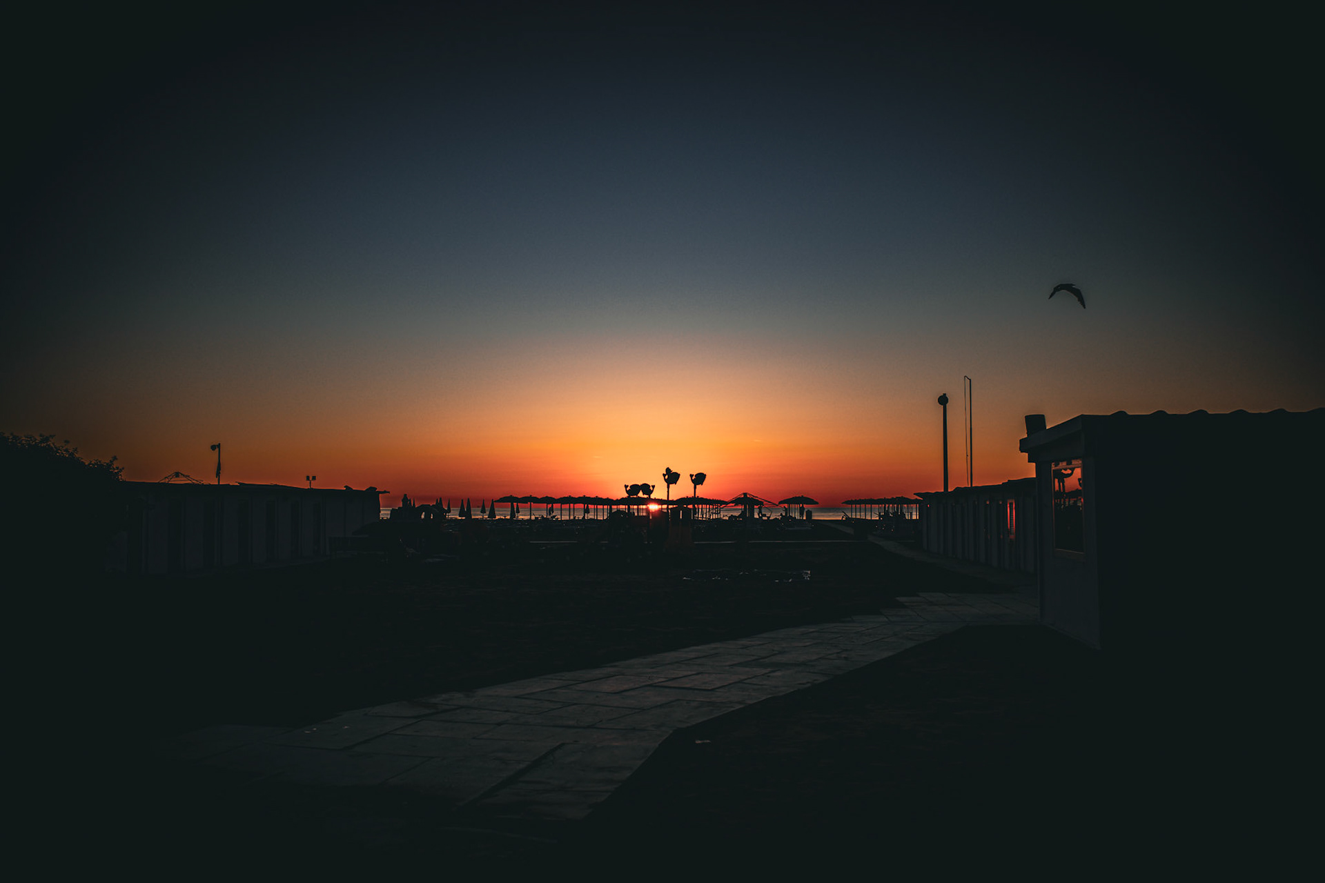 Where the sun goes to sleep