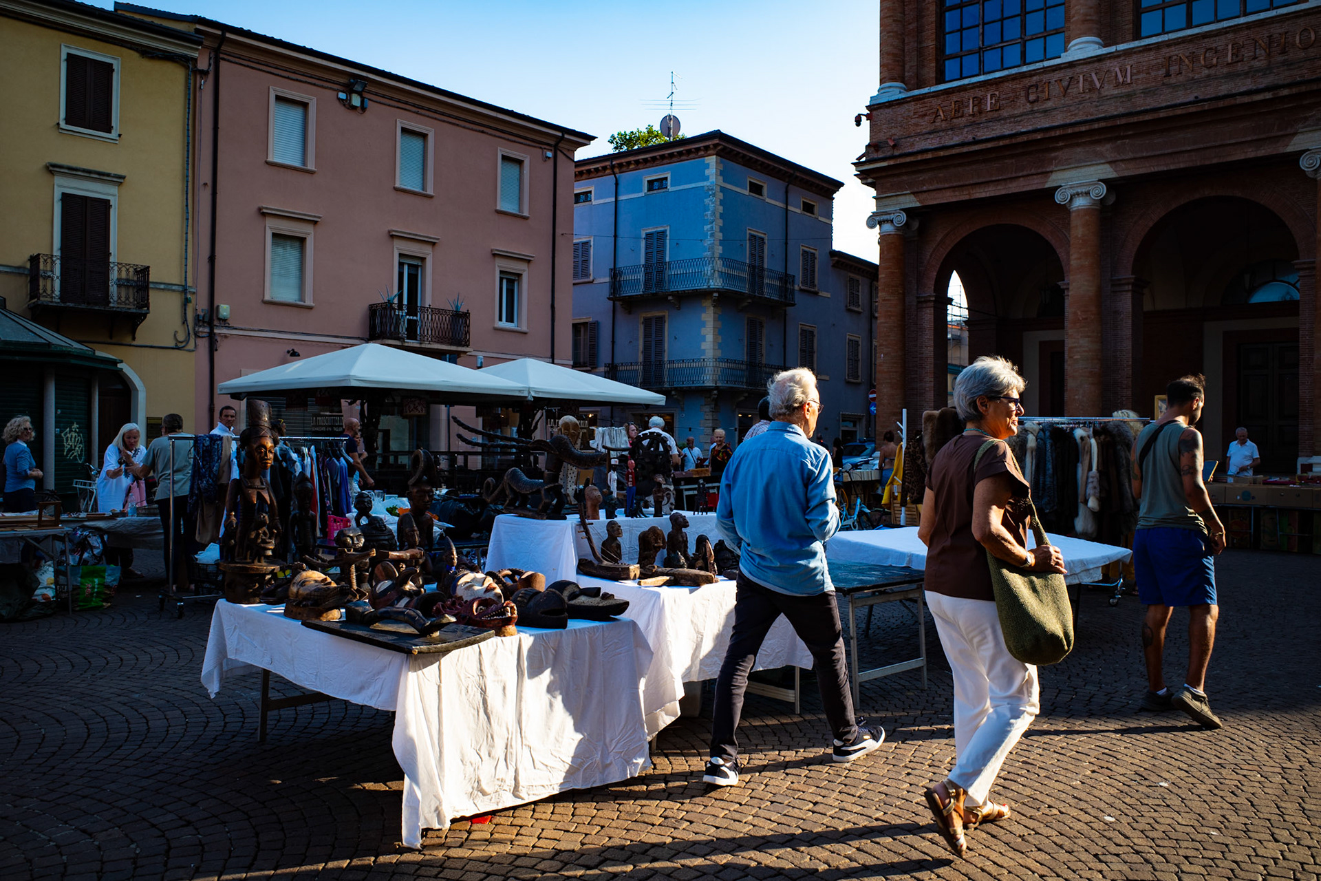 Light among old voices