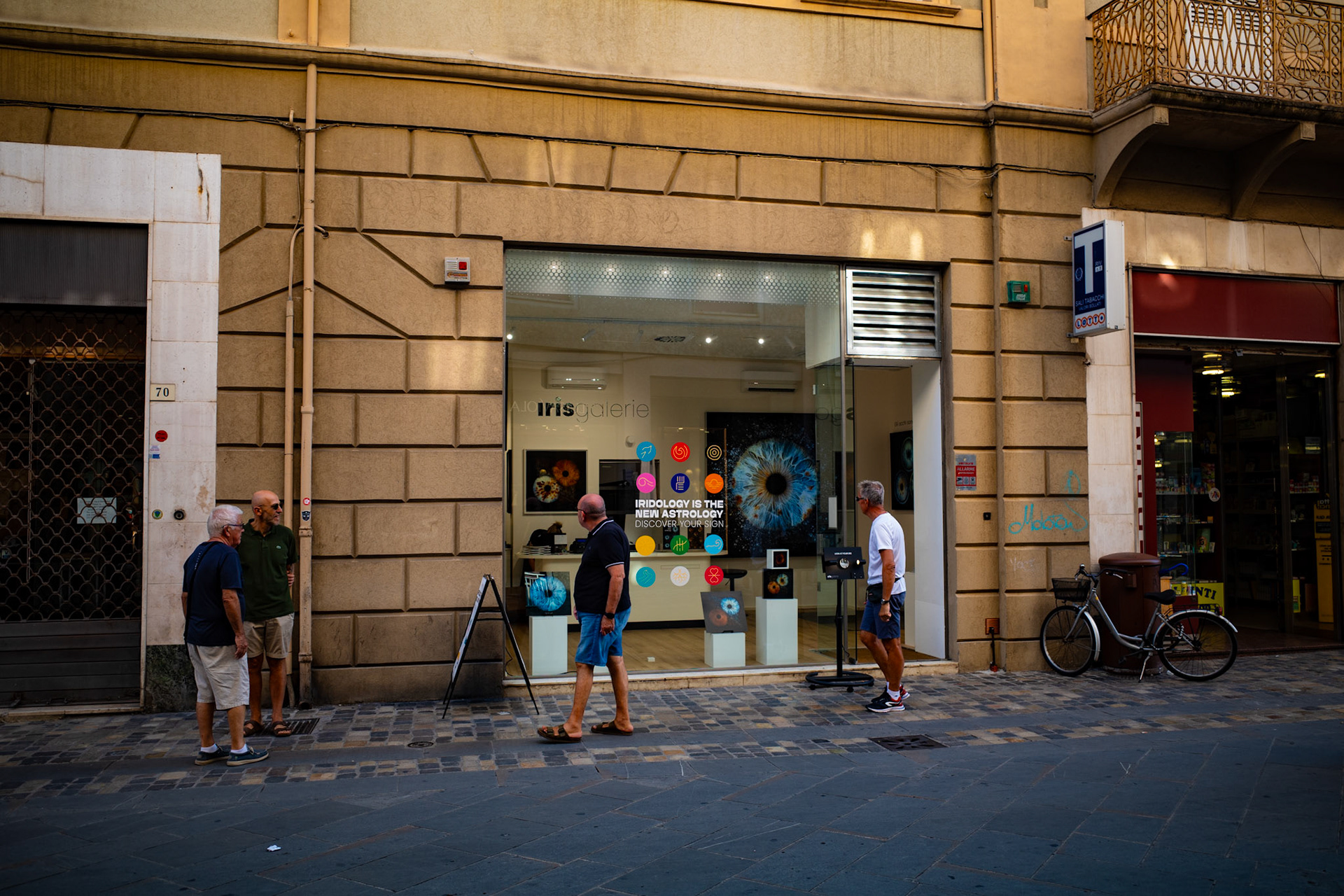 The street of watching eyes