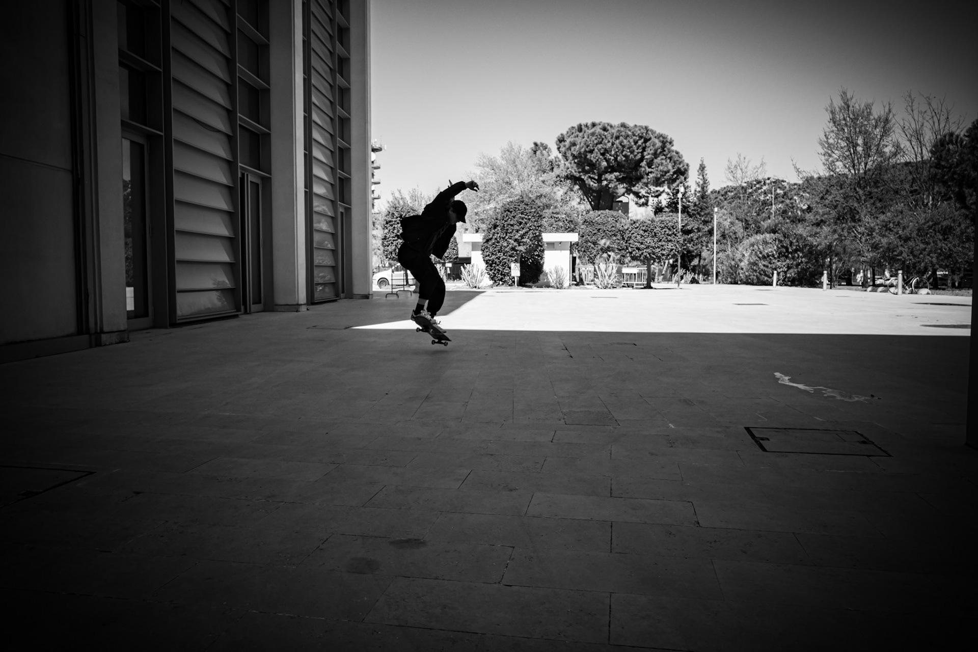 Inside the concrete void