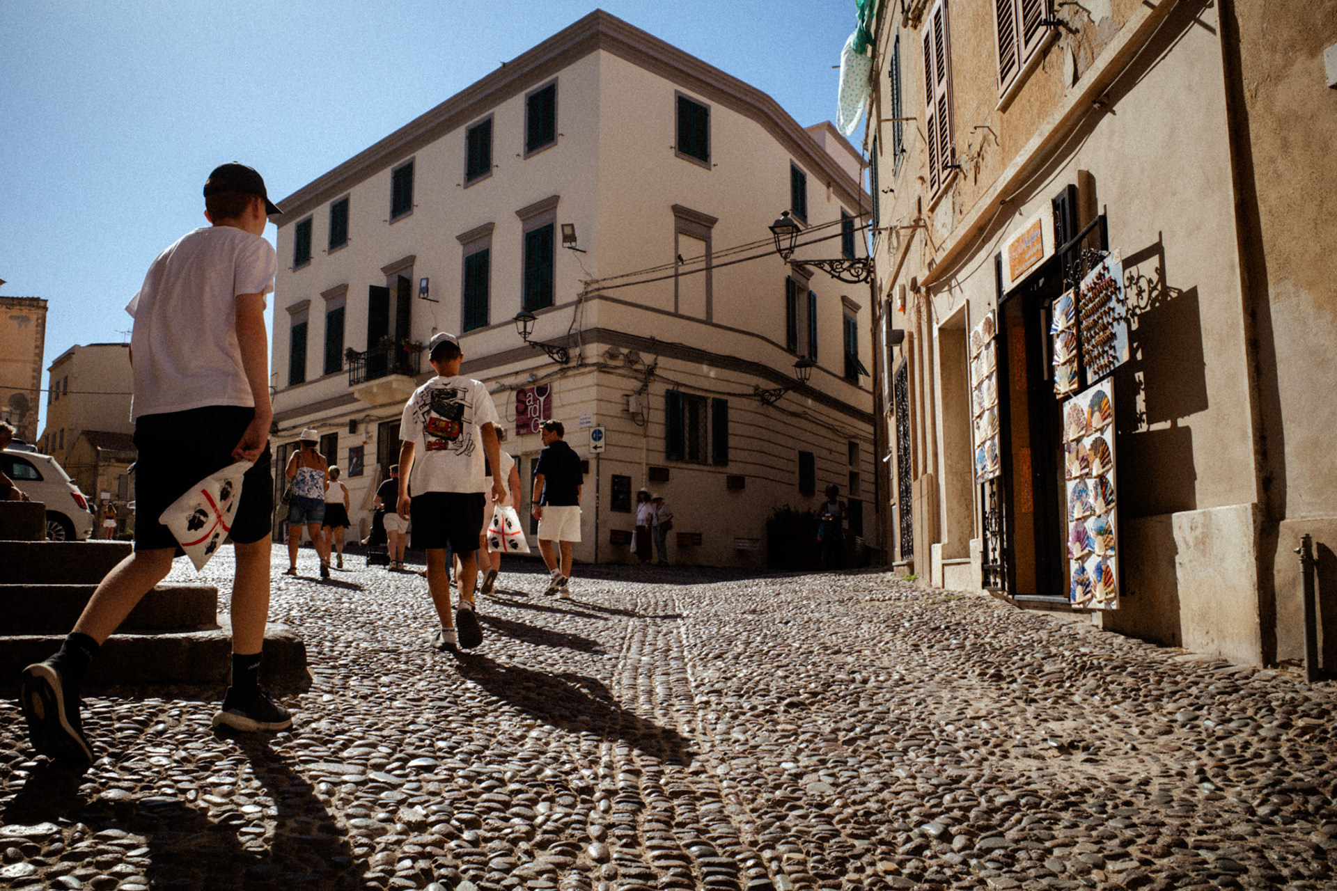 Whispers on the cobblestones