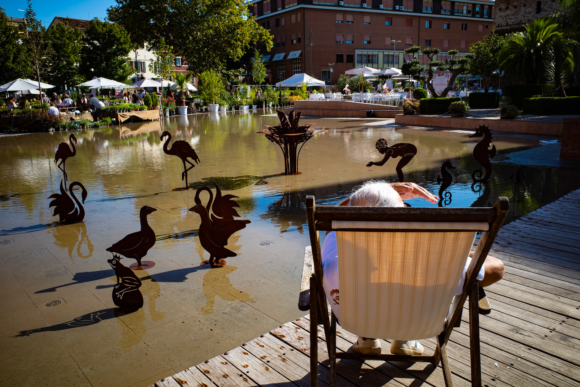 The gesture of light