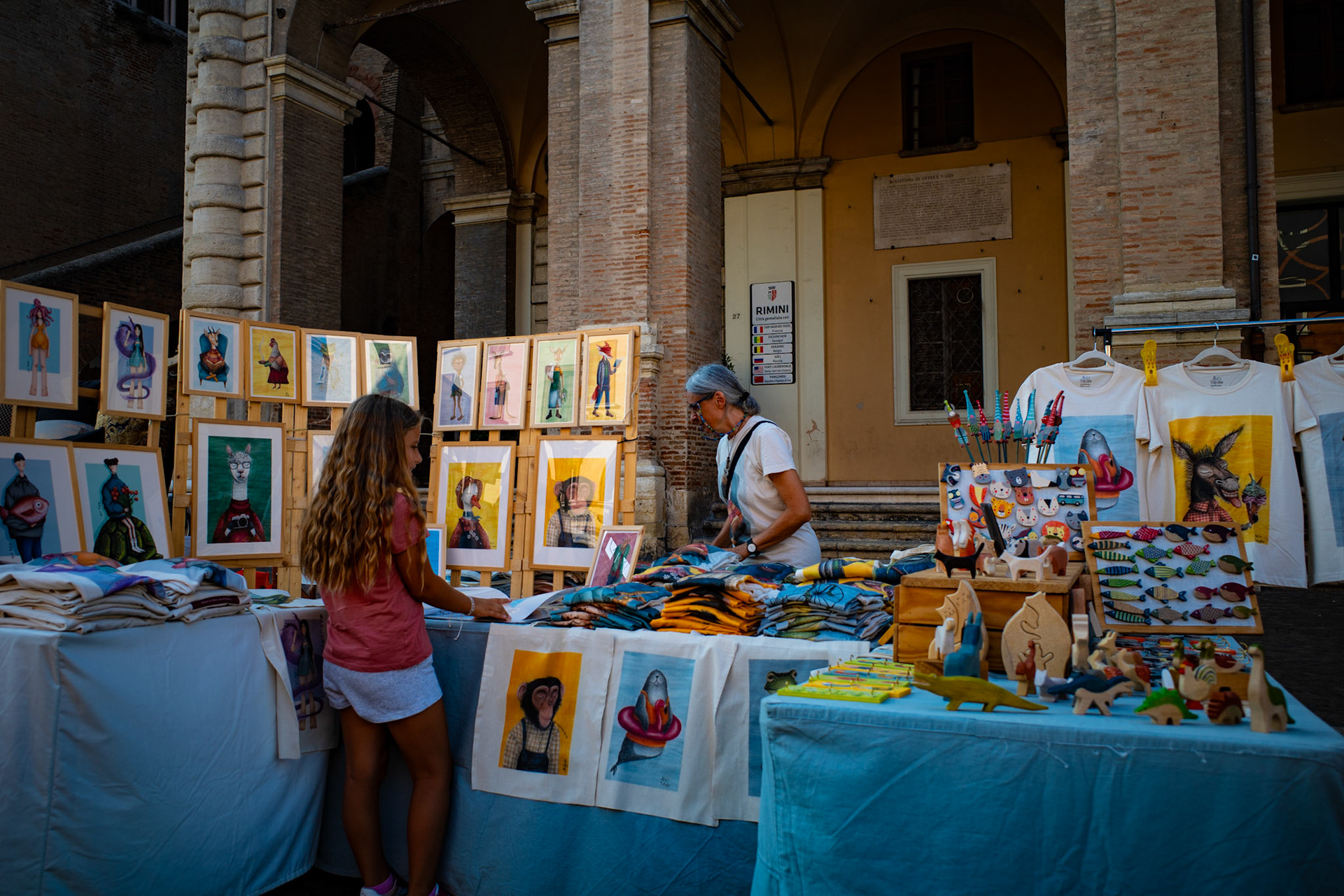 Born in the colors of wonder