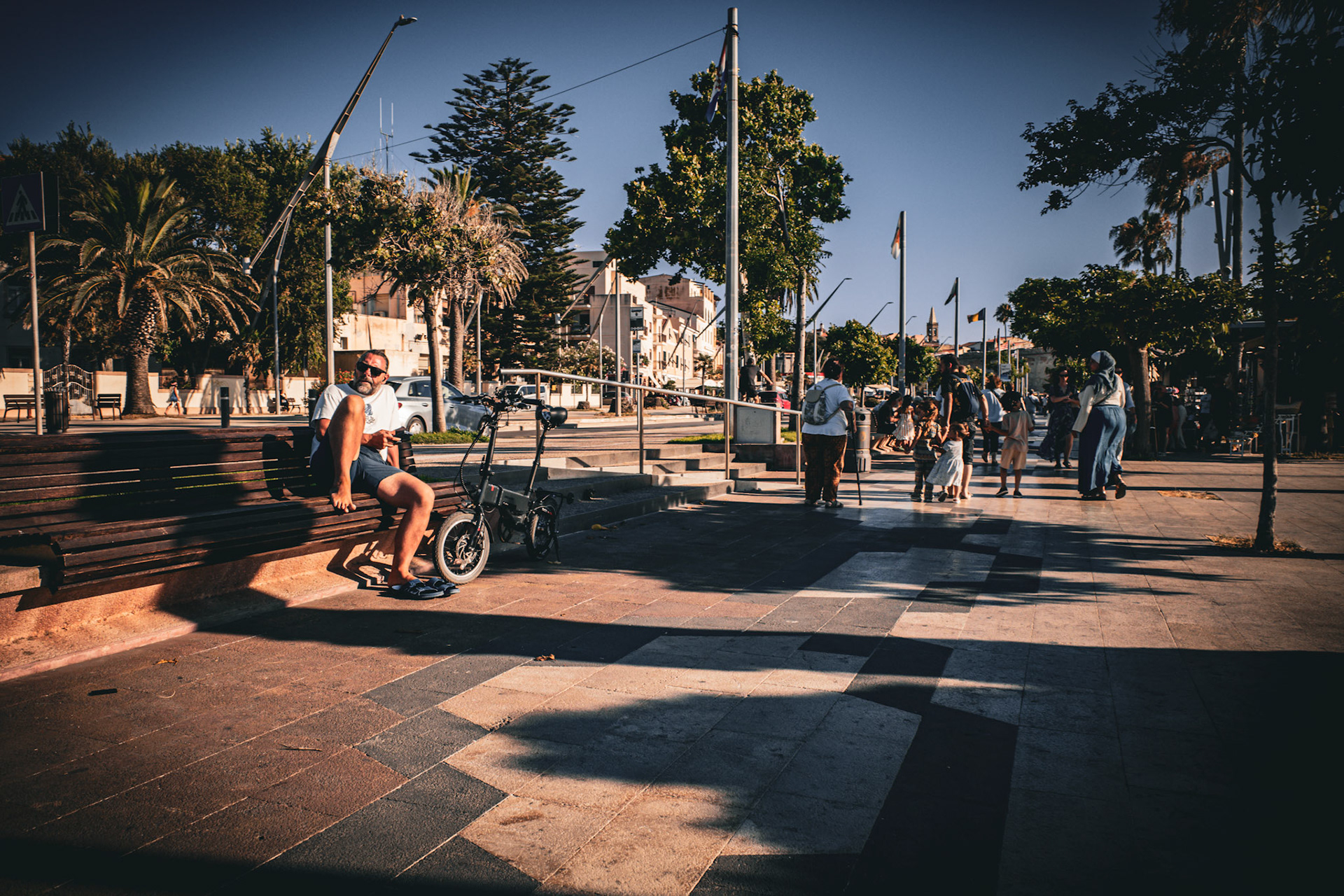 Beneath the slow sun