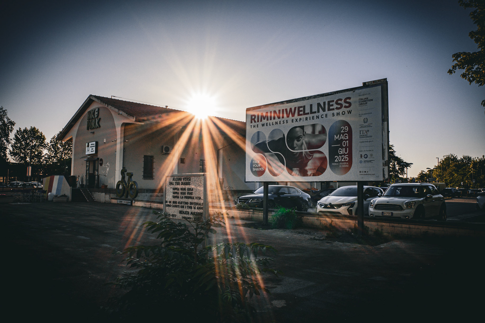 Urban rays and human poems