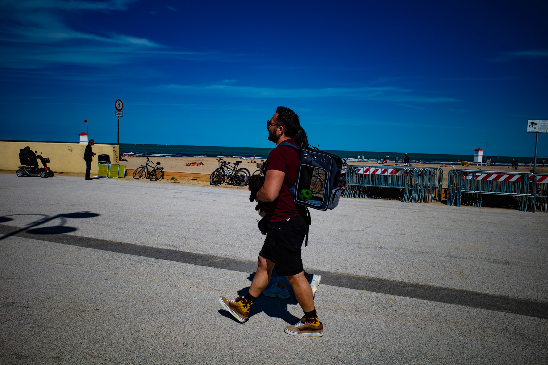 We travel light, but carry all the love we have