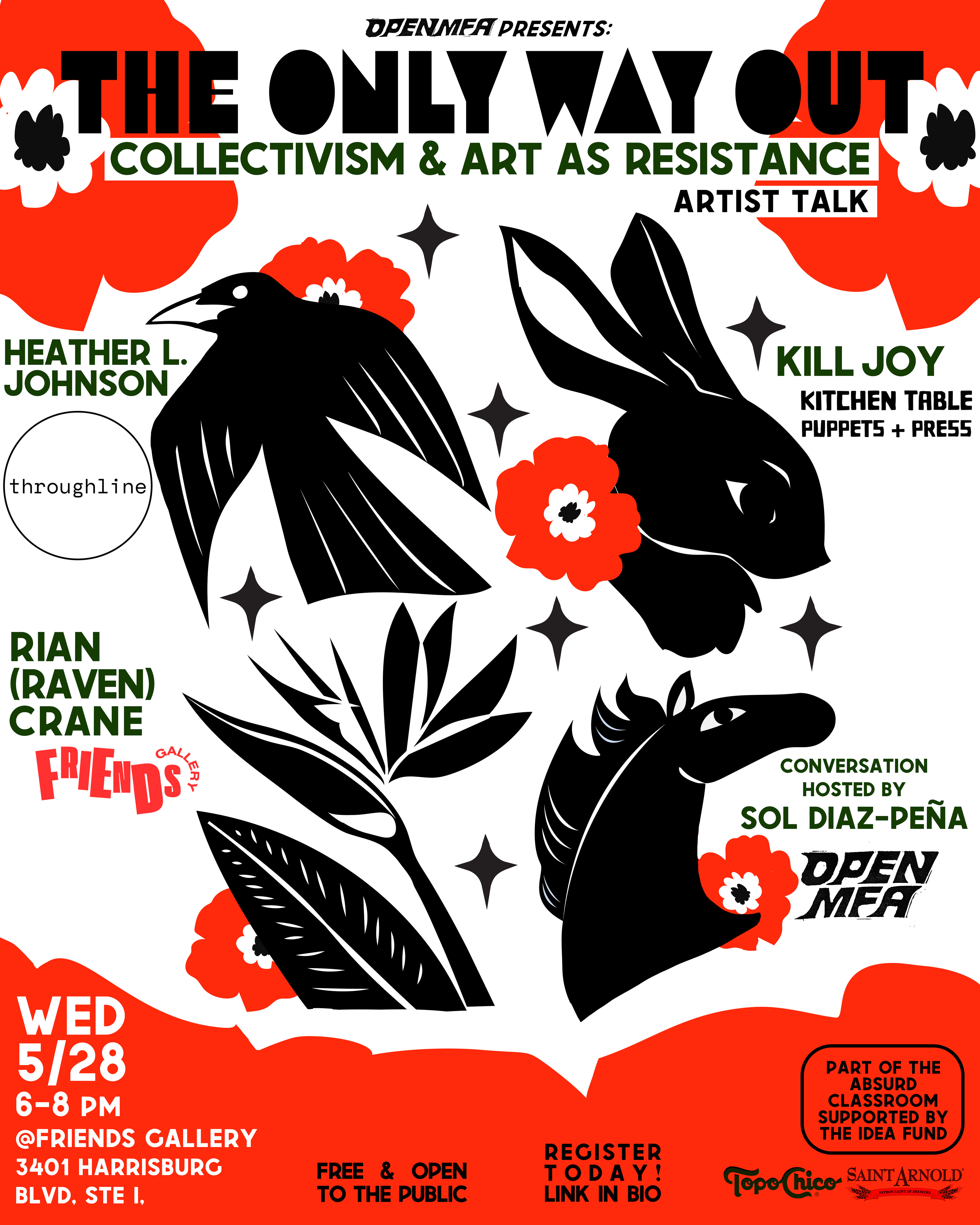 Flier by Sol Diaz-Peña