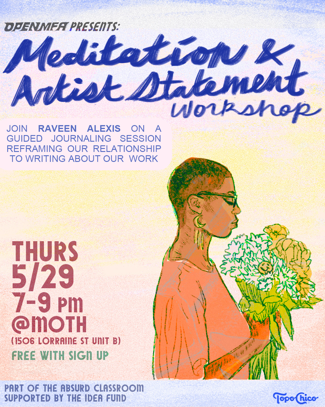 Flier by Sol Diaz-Peña