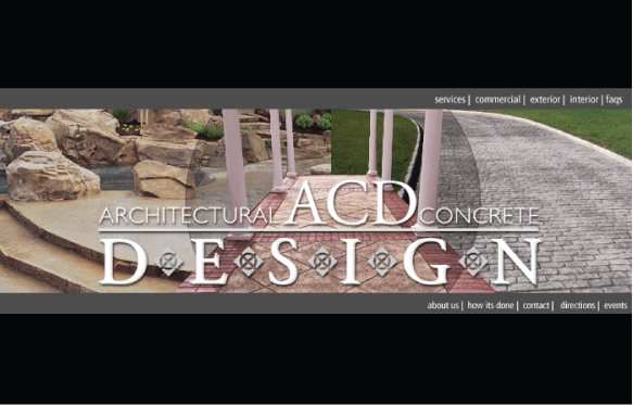 Web Design for ACD Design