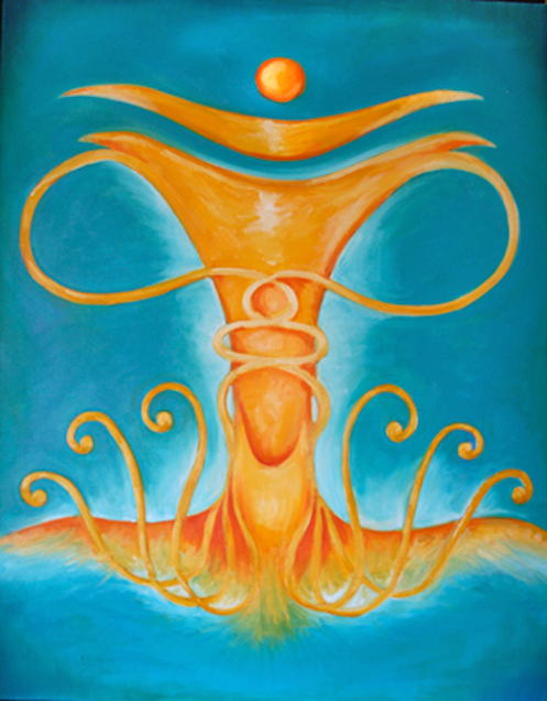 "Centered" Oil on Canvas 24" x 36"