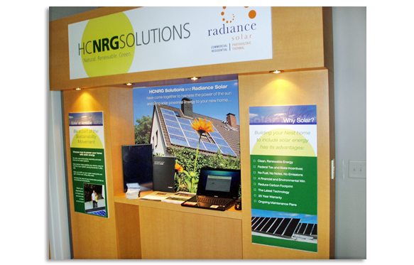 Trade show design for HCNRG Solutions