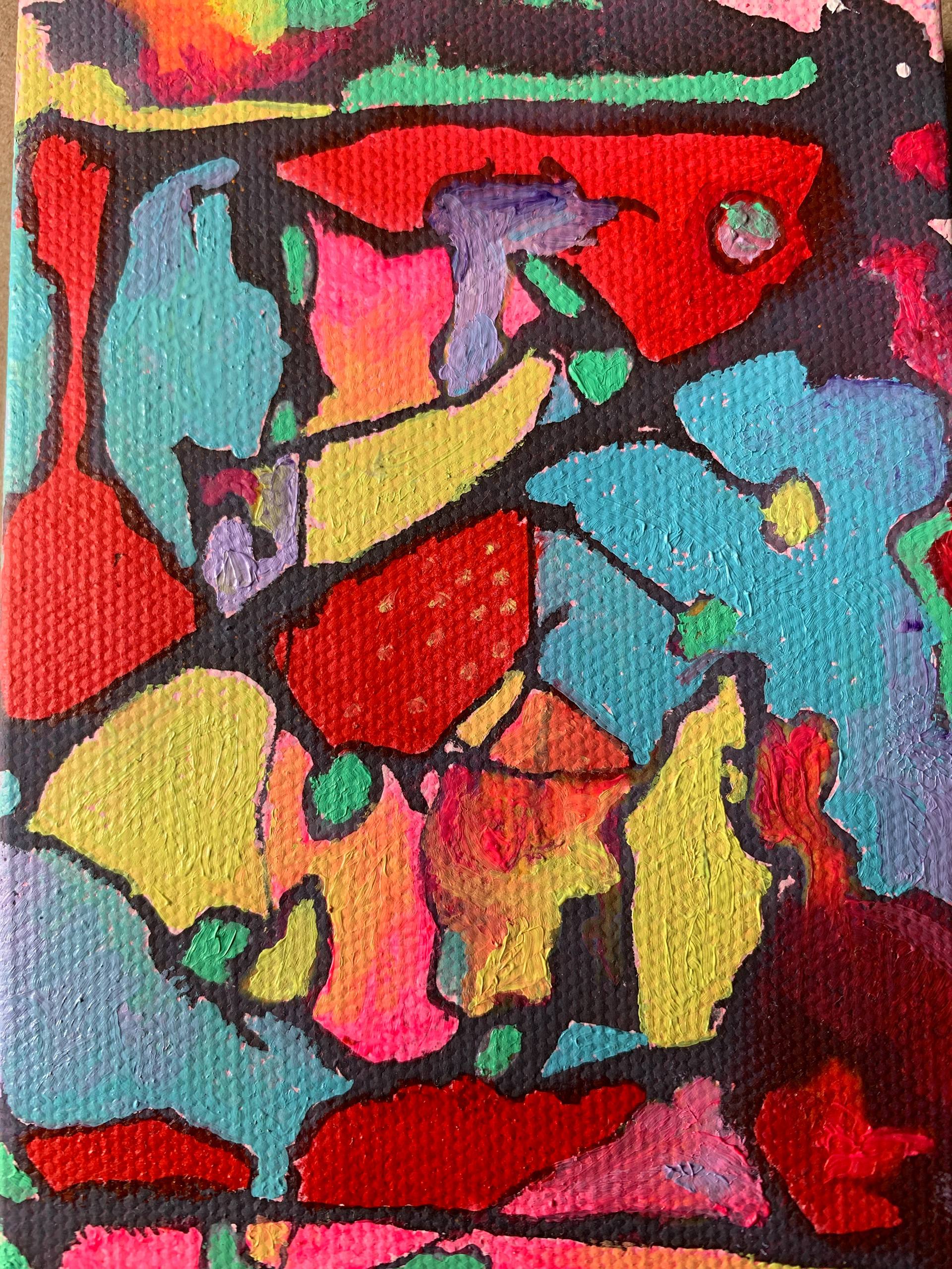 "Abstraction Jackson" OIl on canvas
