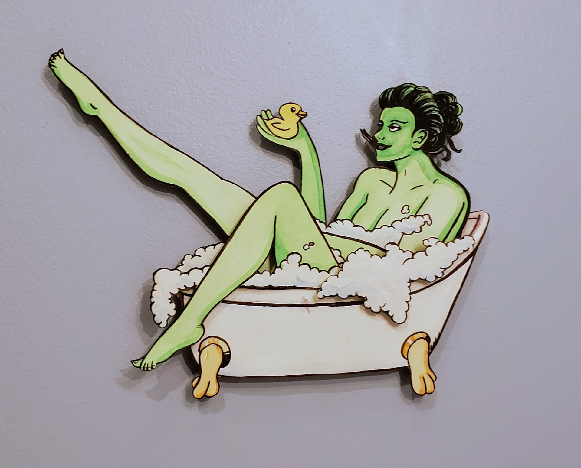  She-Hulk - Hygiene Superheroes