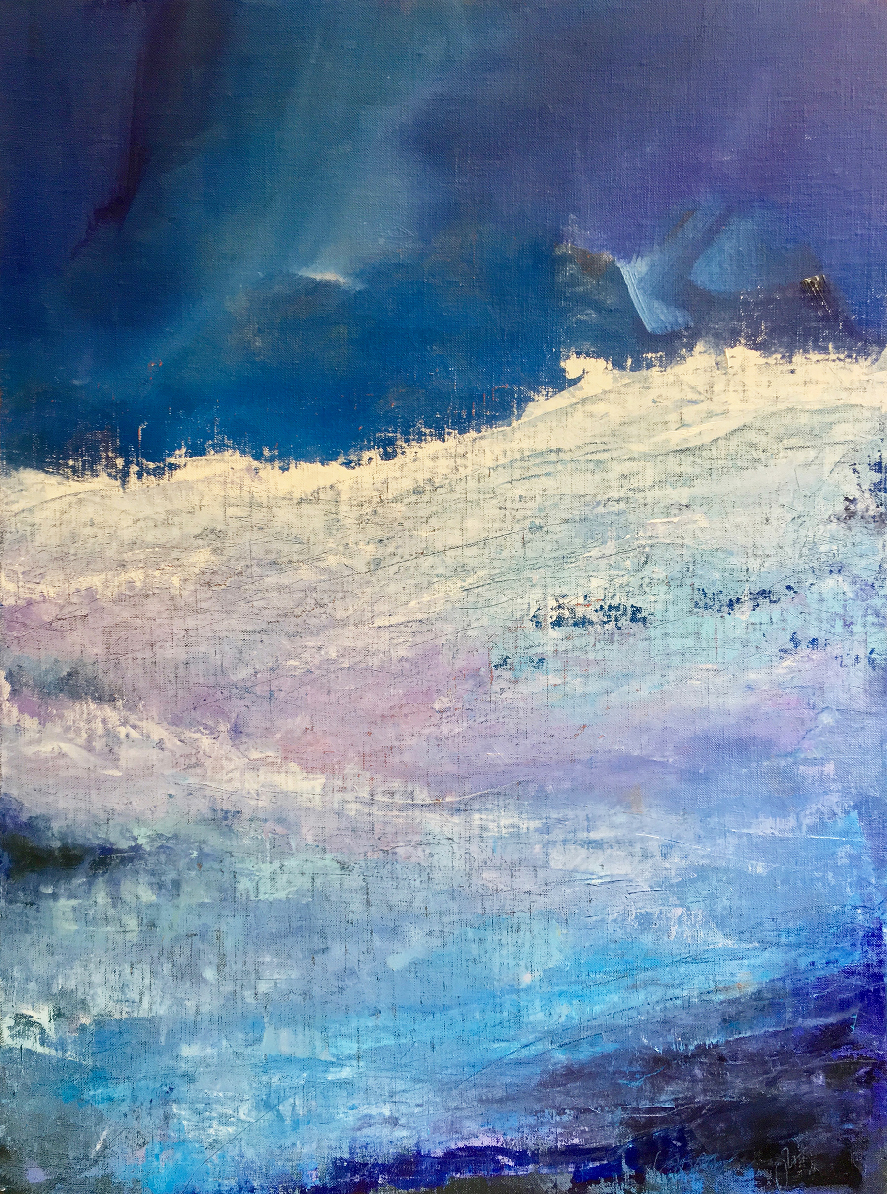 Night Water 24x18 oil