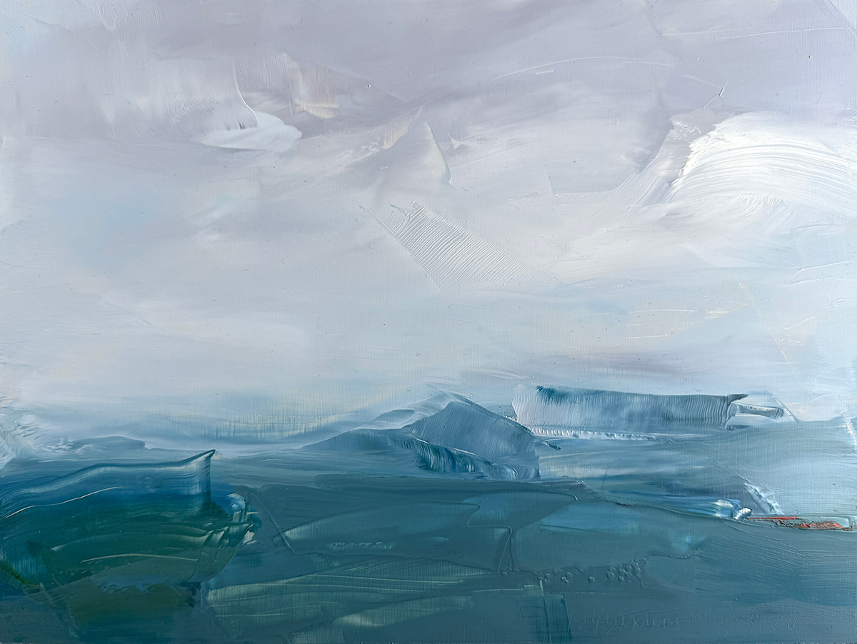 After The Storm #2 / 9x12 oil