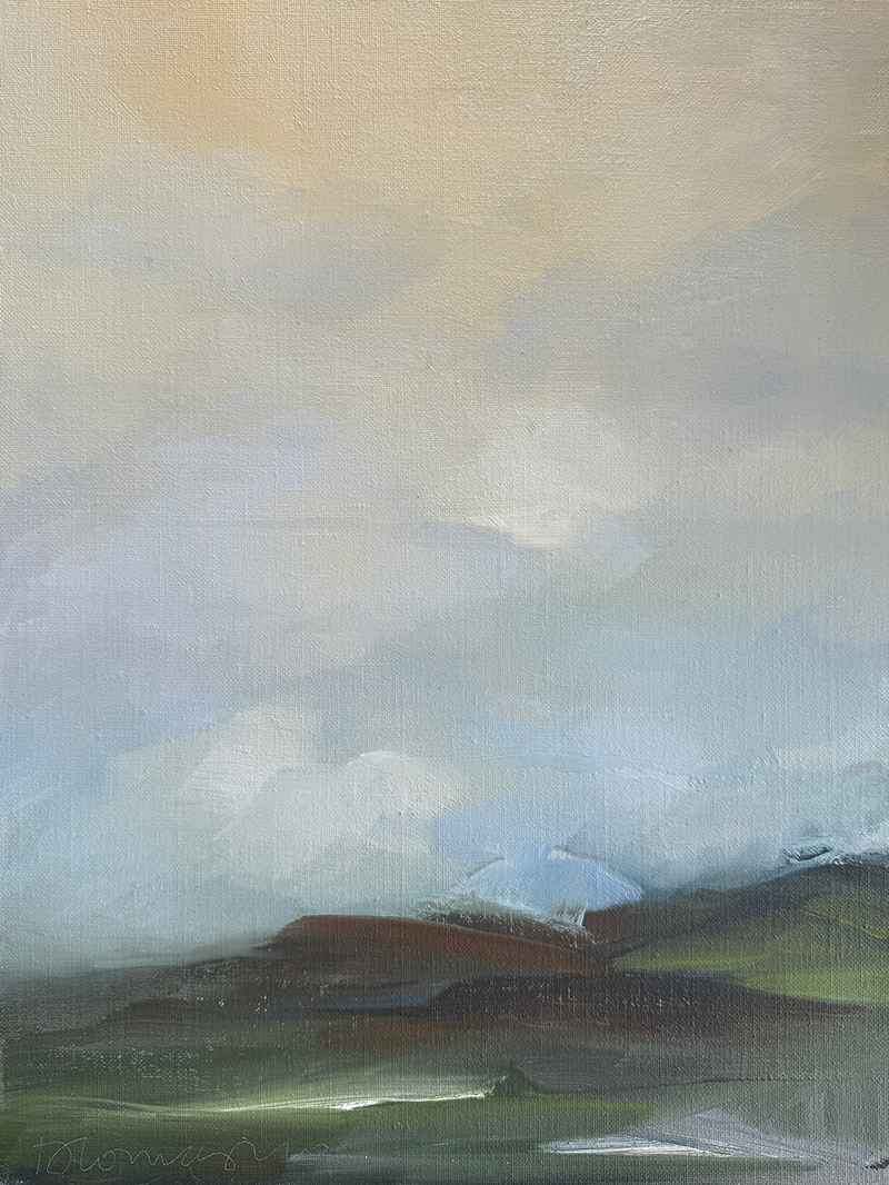 Before Twilight 16x12 oil on panel