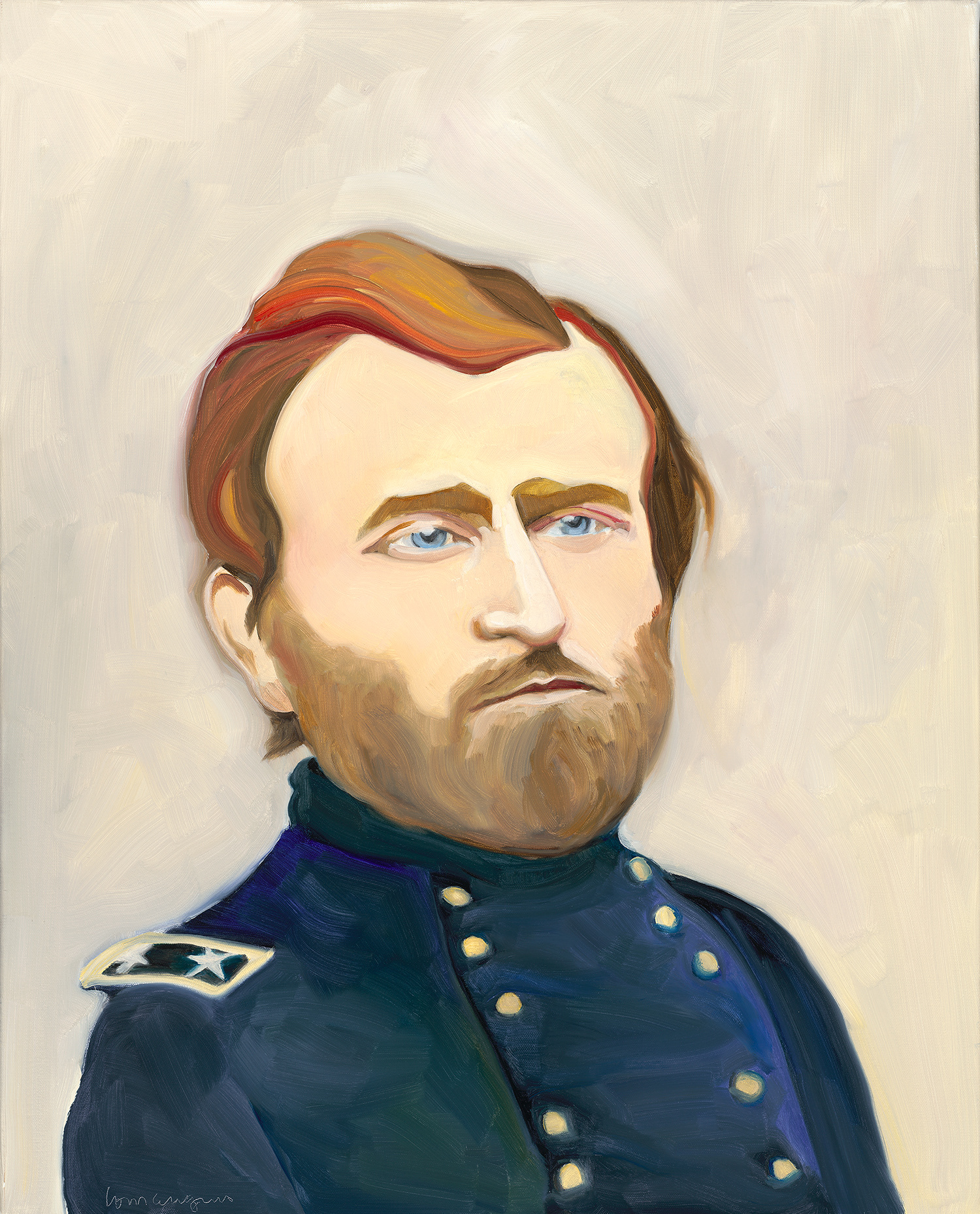 Ulysses S. Grant 30x24 oil