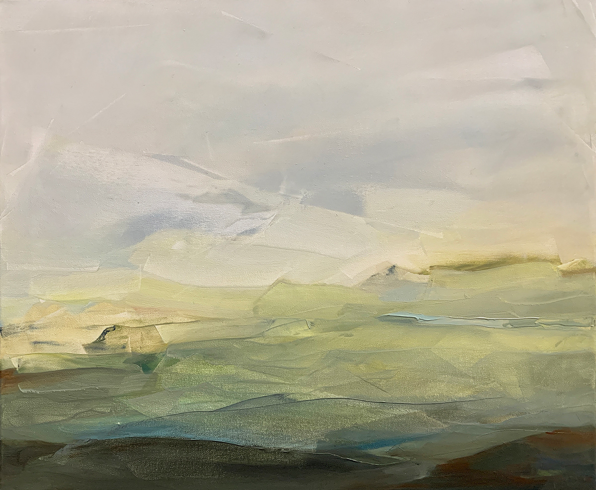 By Land or by Sea 20x24 oil