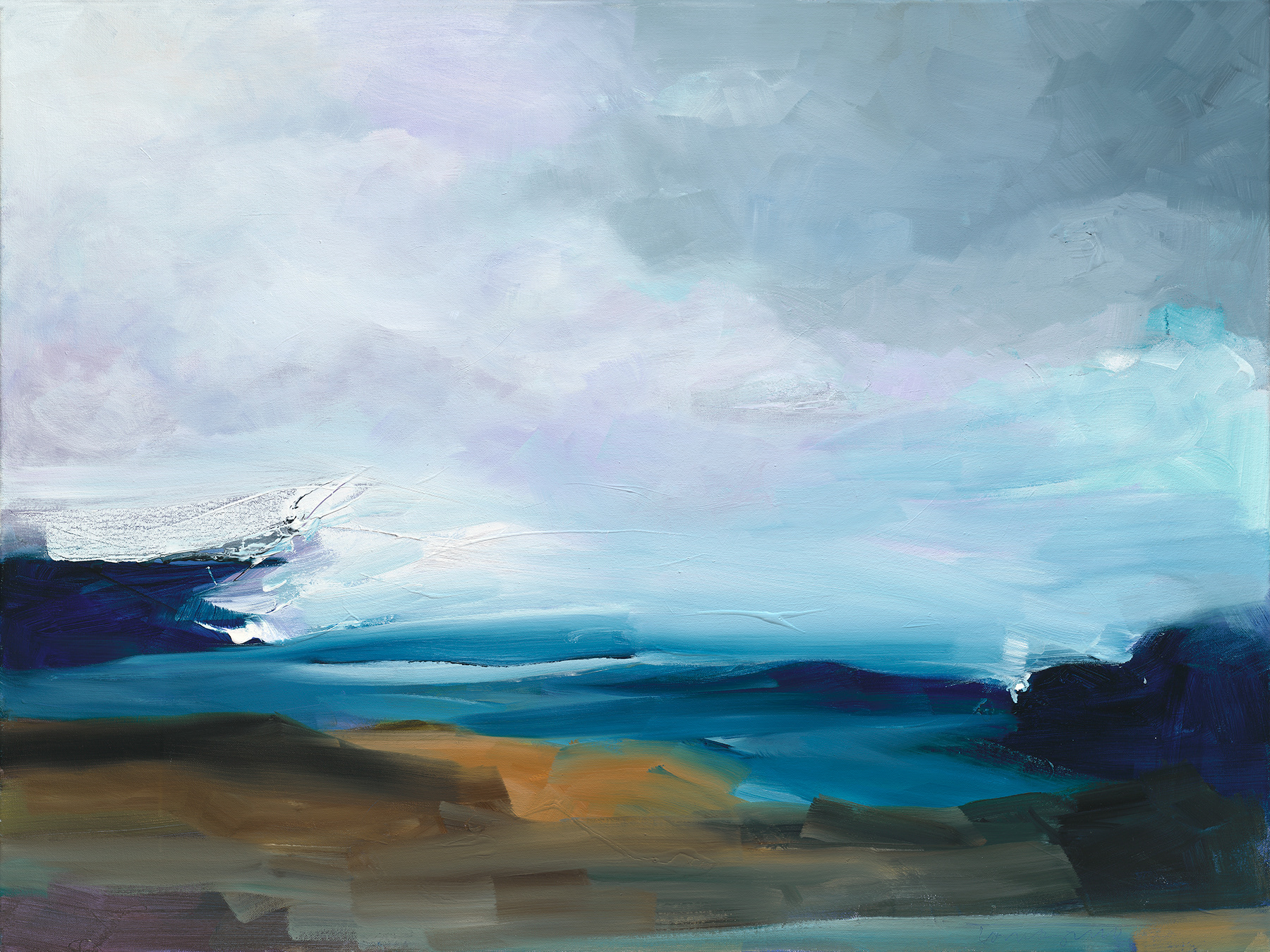 The Blues 30x40 mixed