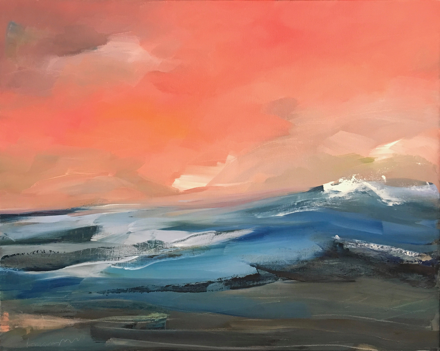 Red Sky #6 24x30