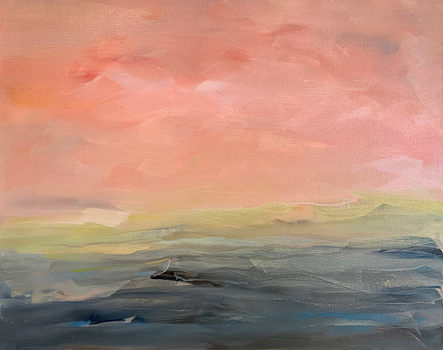 Red Sky #15 24x30 oil