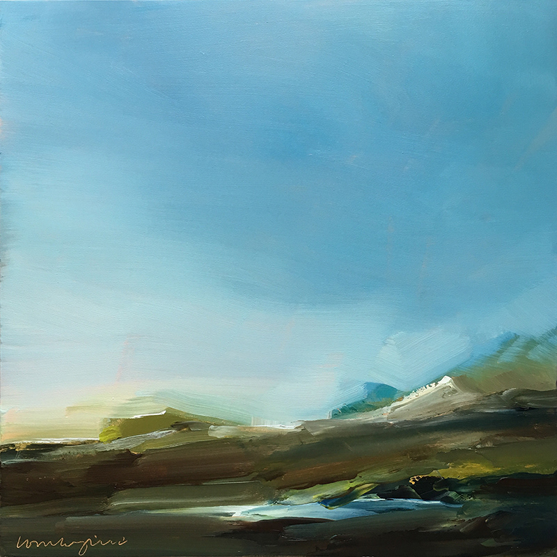 Winter Landscape 12x12 oil