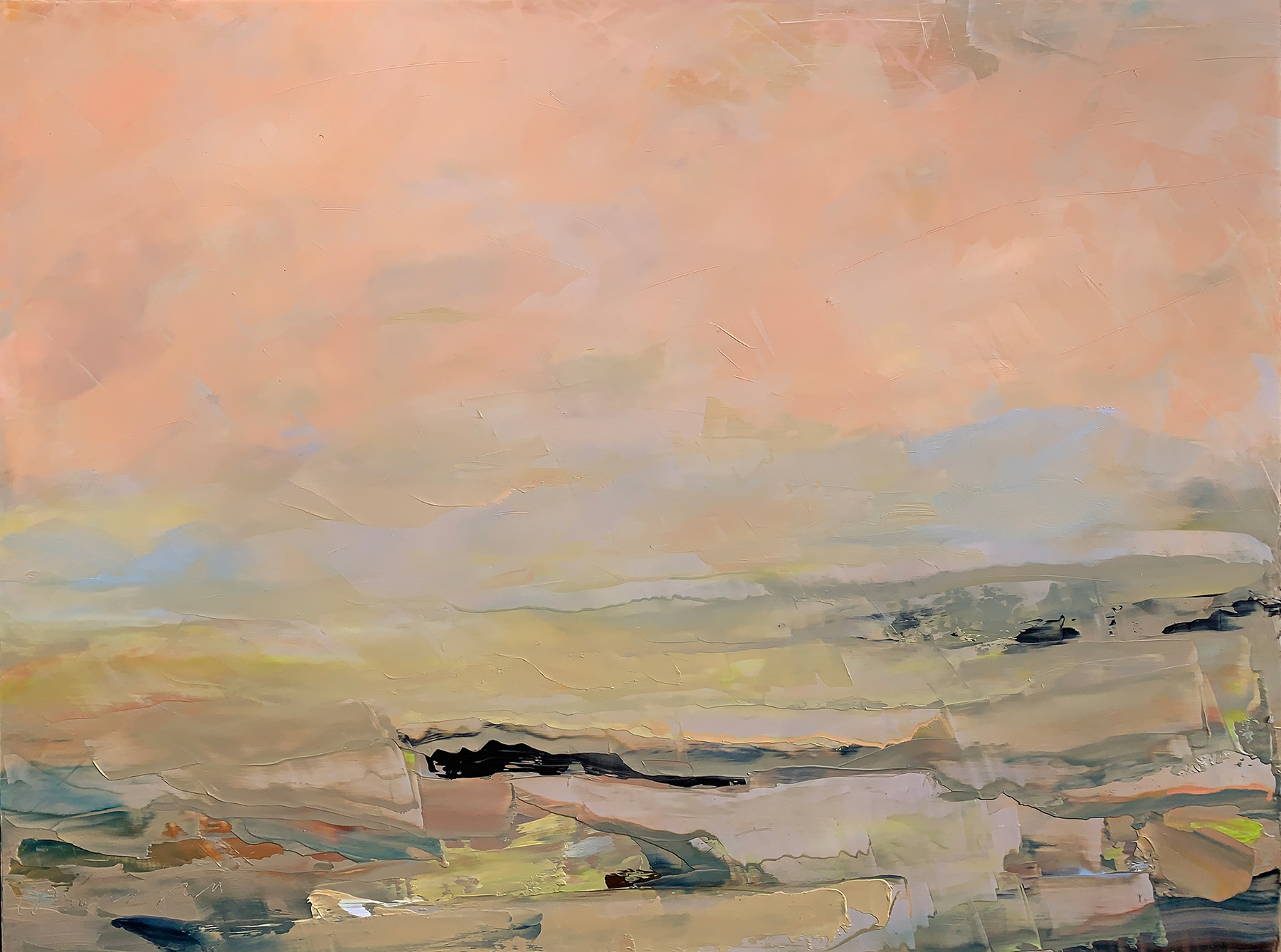 Dune 5 / 12x16 oil on aluminum panel