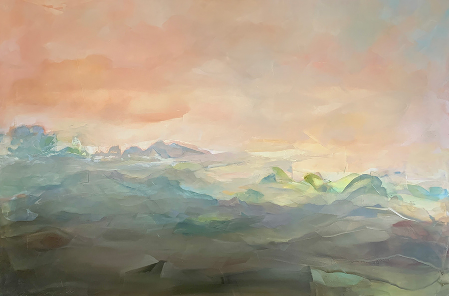 Sunburst 24x36 oil on panel