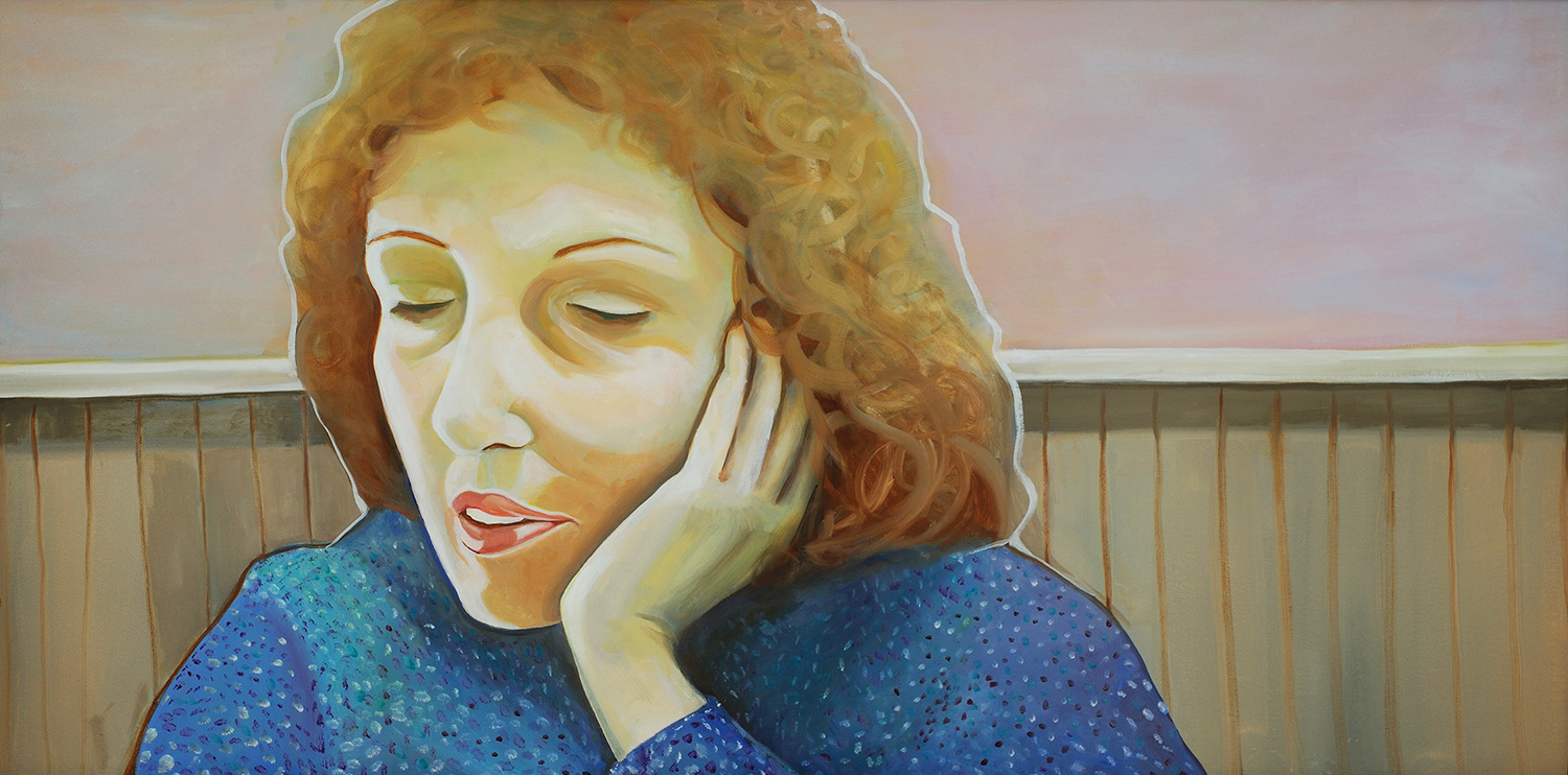 Angela at the Berry, East Village NYC 24x48 