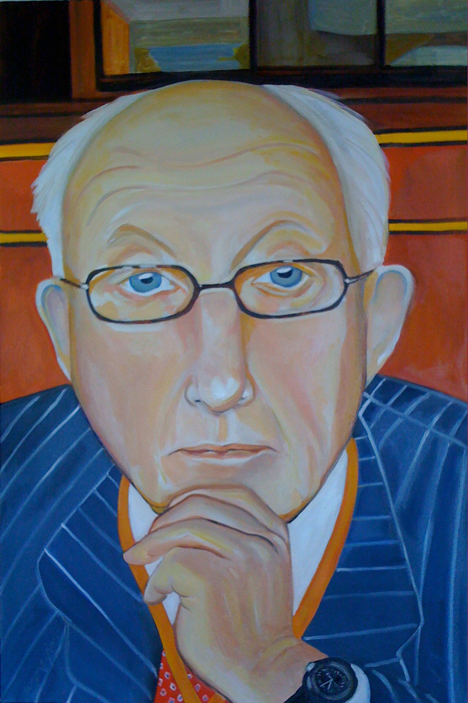 Llewellyn King 36x24 oil