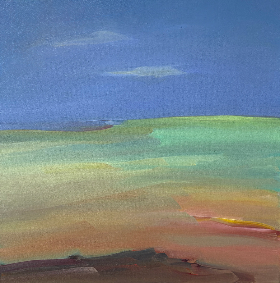 To The Sea 24x24 oil