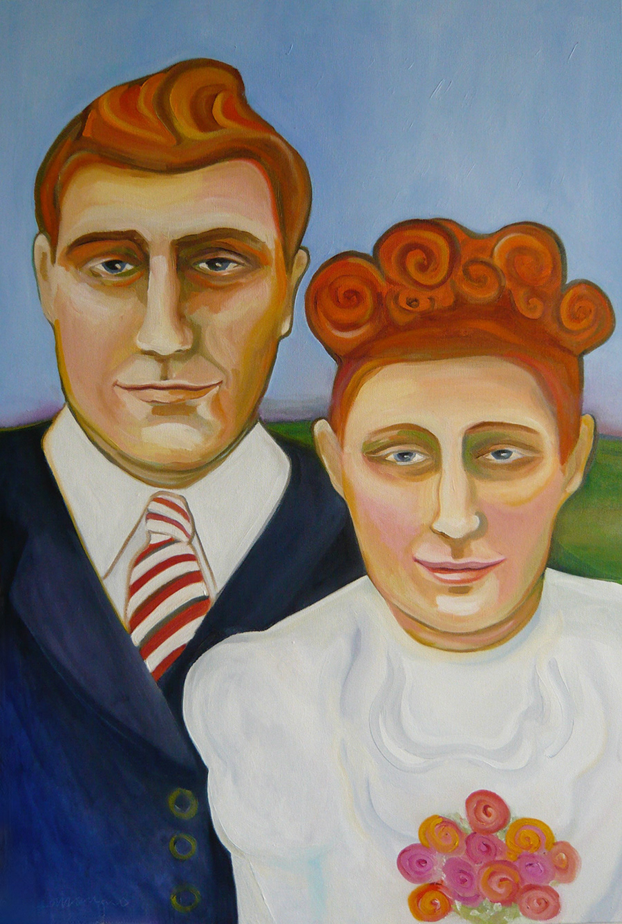 The Wedding mixed 24x36