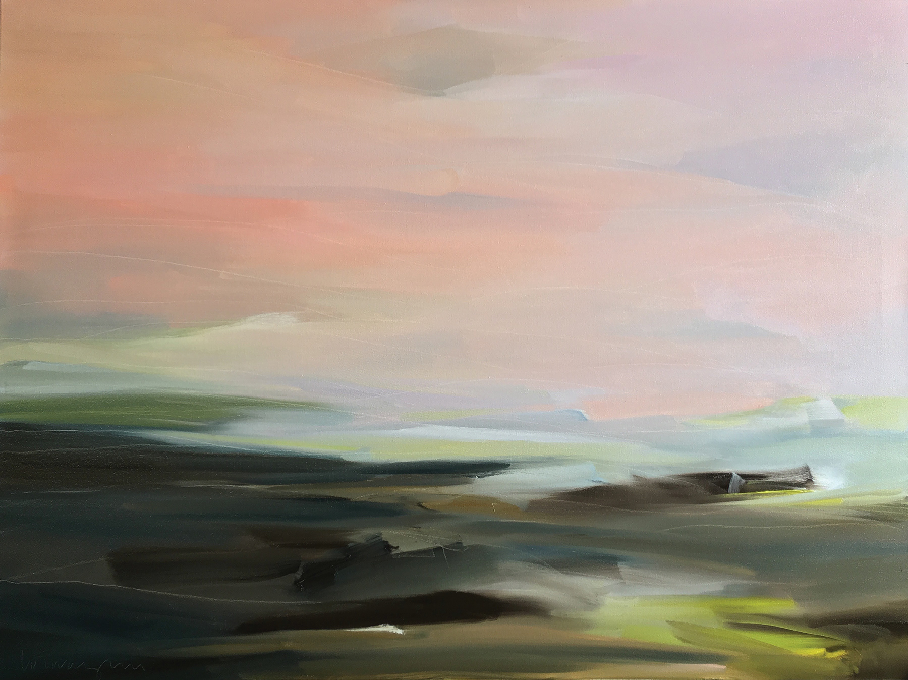 Sunrise Over the Valley 30x40
