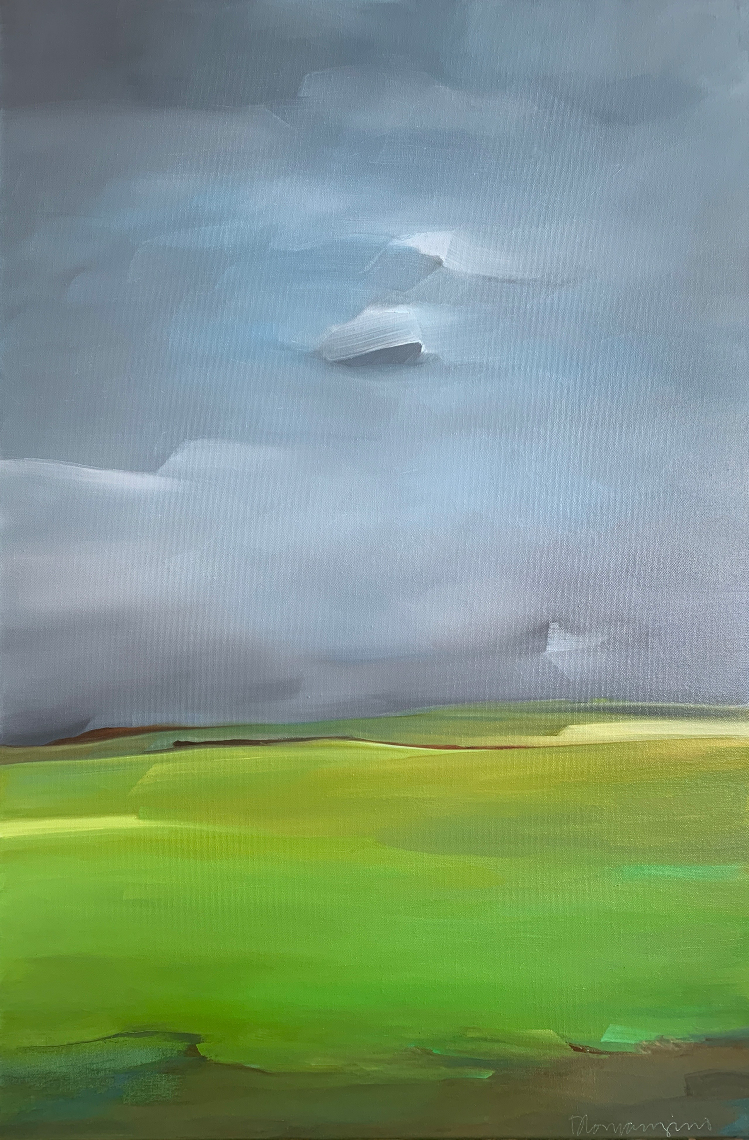 Summer Storm Clouds 36x24 oil SOLD