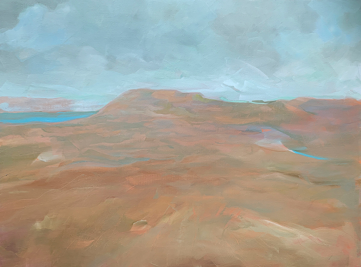 Red Bluff 36x48 oil