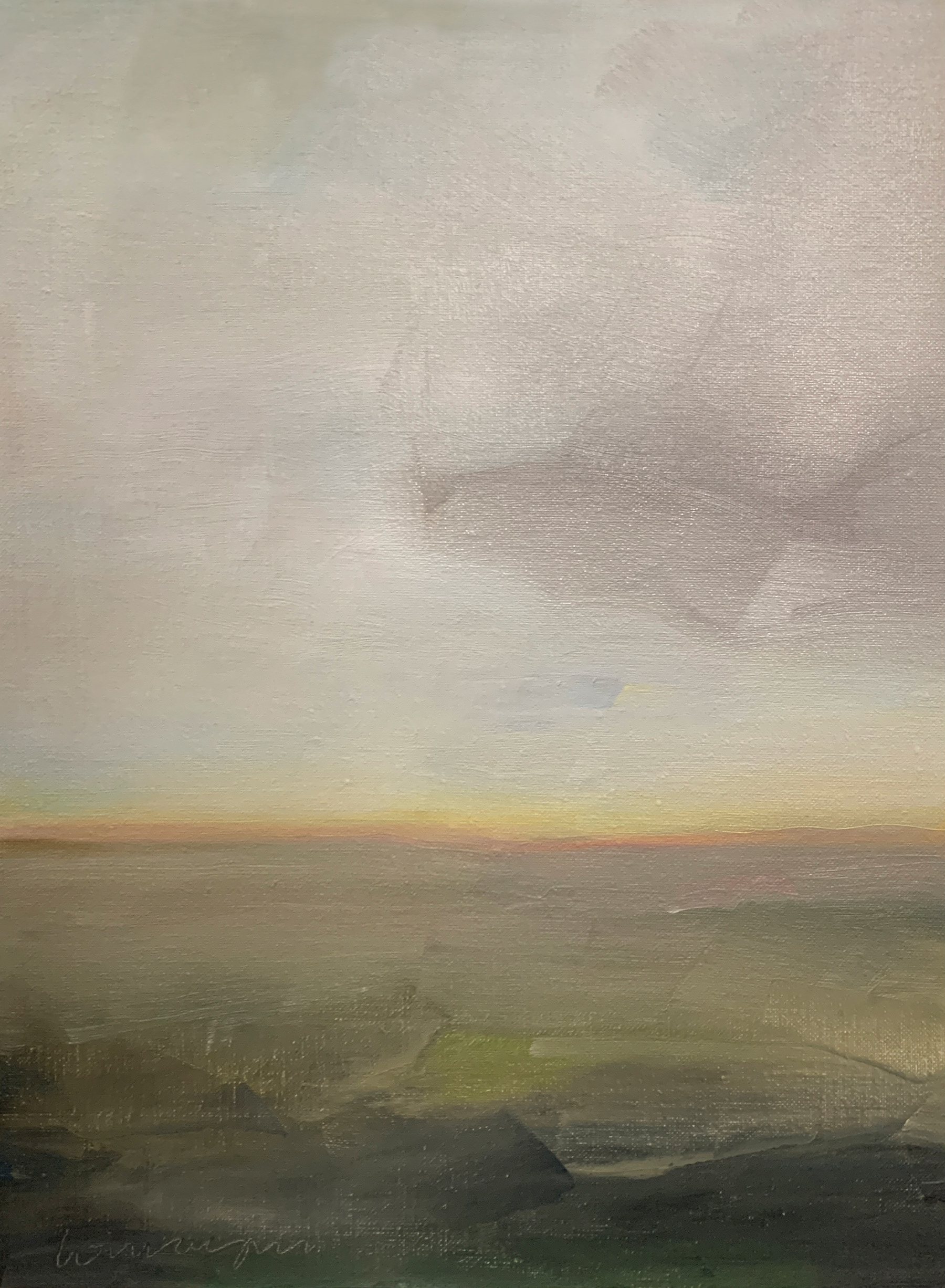Dark Cloud #2 / 16x12 oil on panel