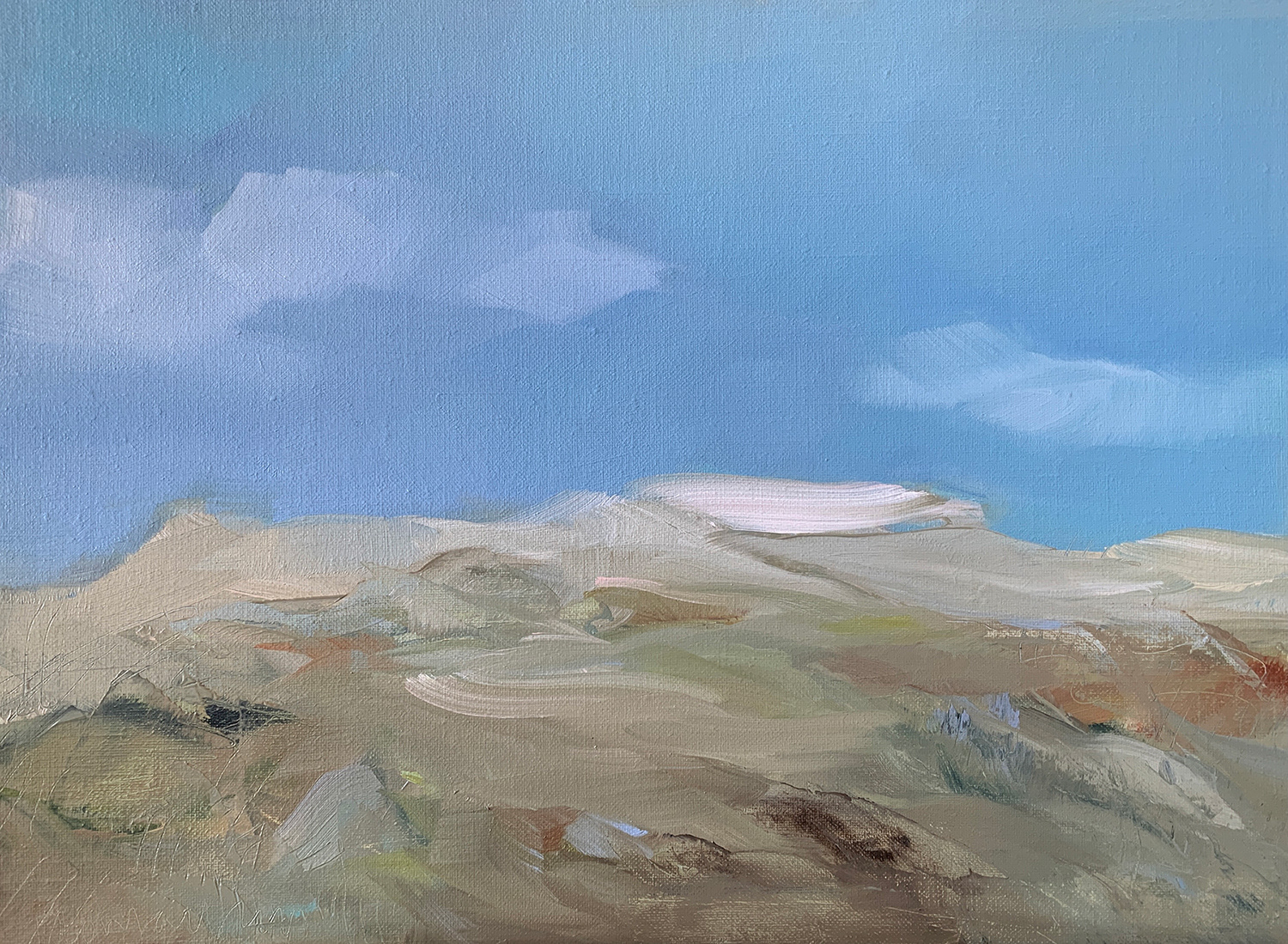 Dune #8 / 12x16 oil on panel