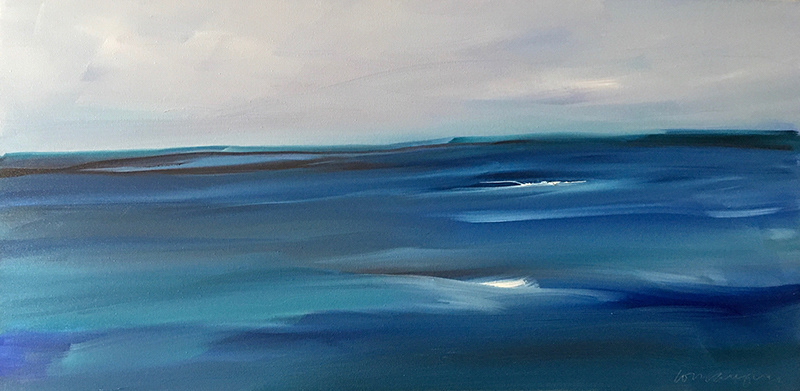 Northern Waters 18x36 oil
