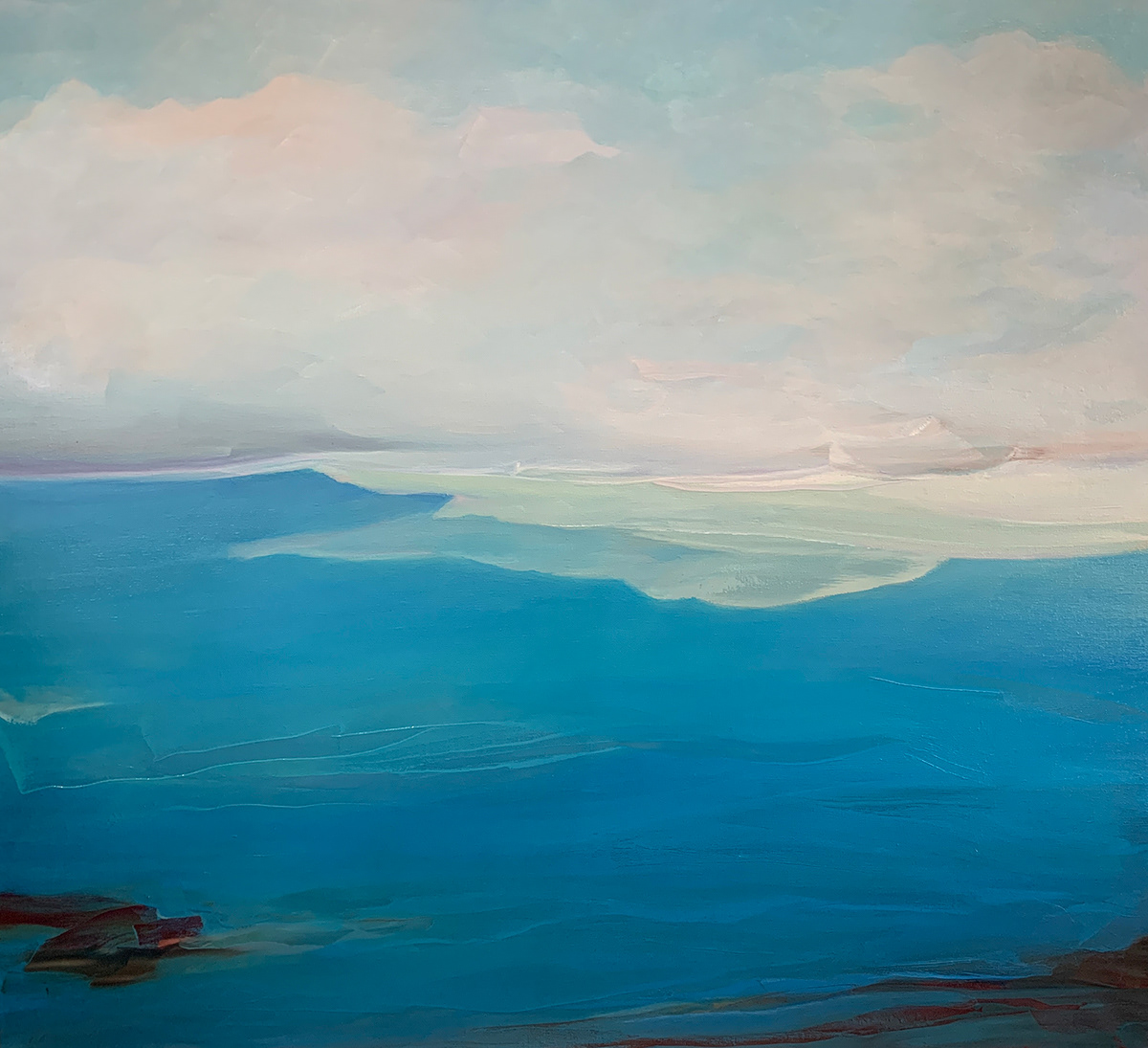 Shifting Tides 36x40 oil