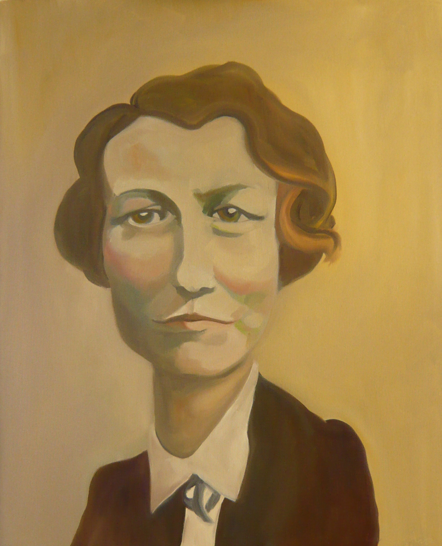 Edna St. Vincent Millay 30x24 oil