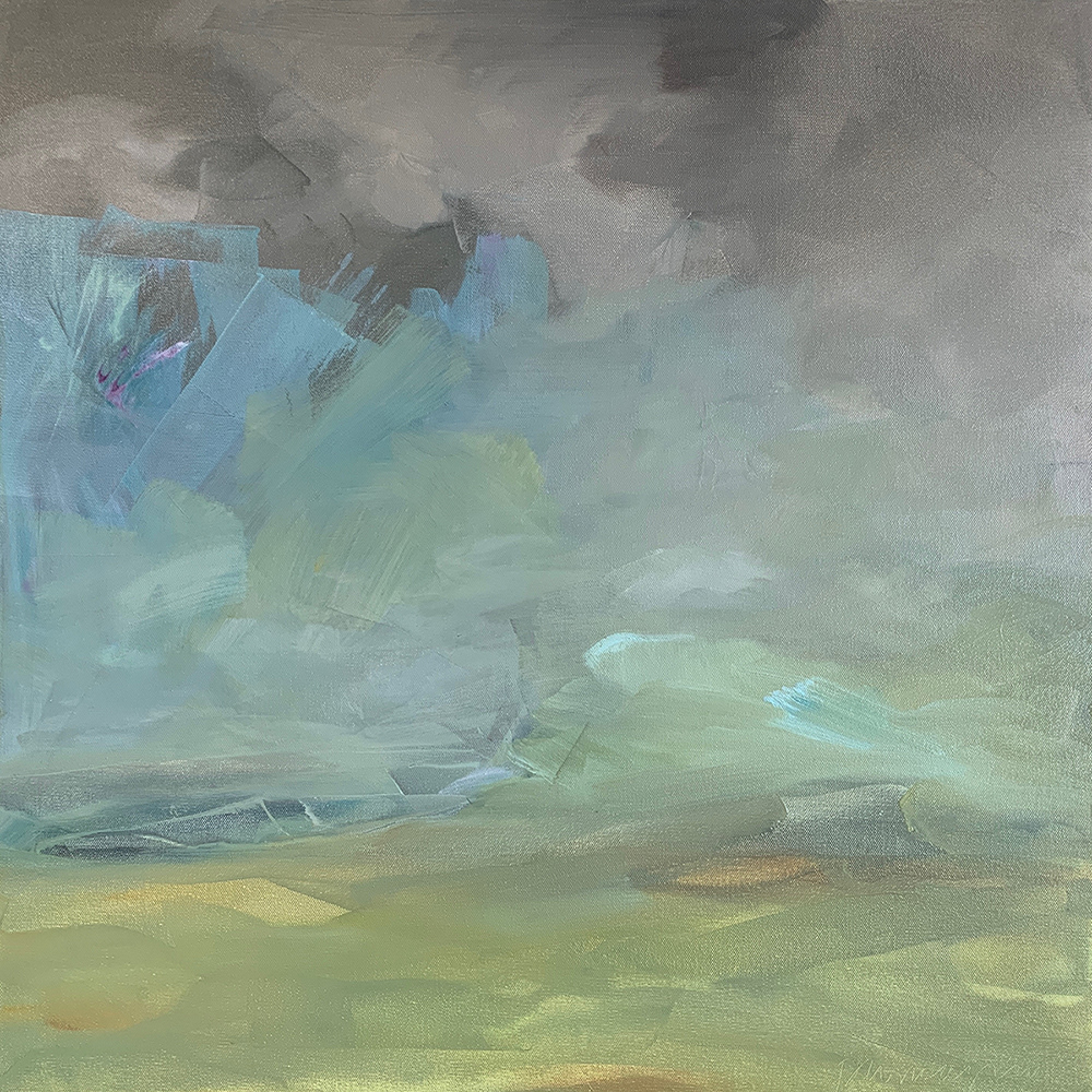 No Place to Fall 24x24 oil SOLD