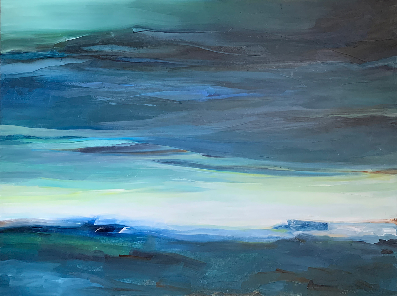 Storm Coming 36x48 oil