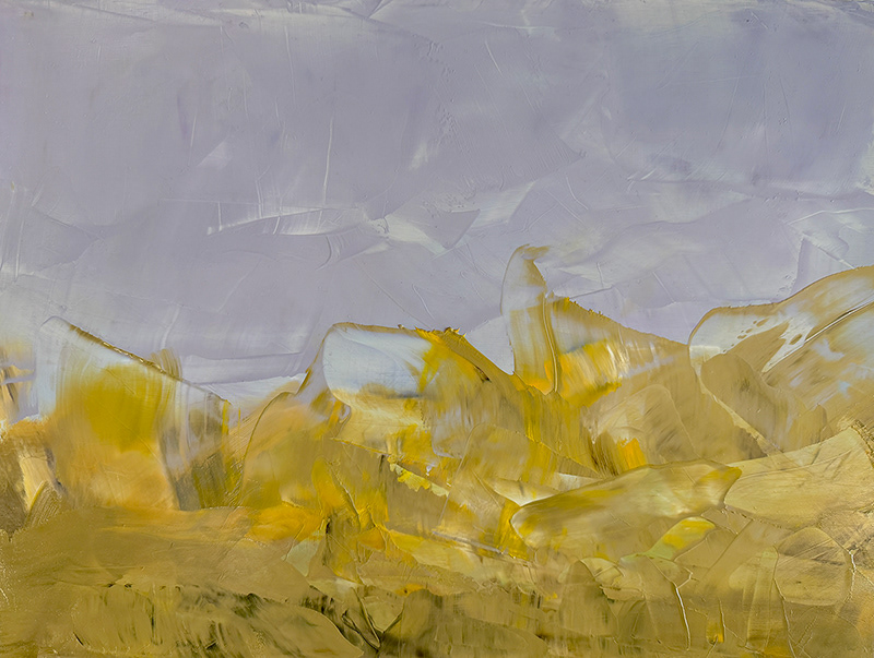 Wheatfields in a Savage Wind 12x16 oil