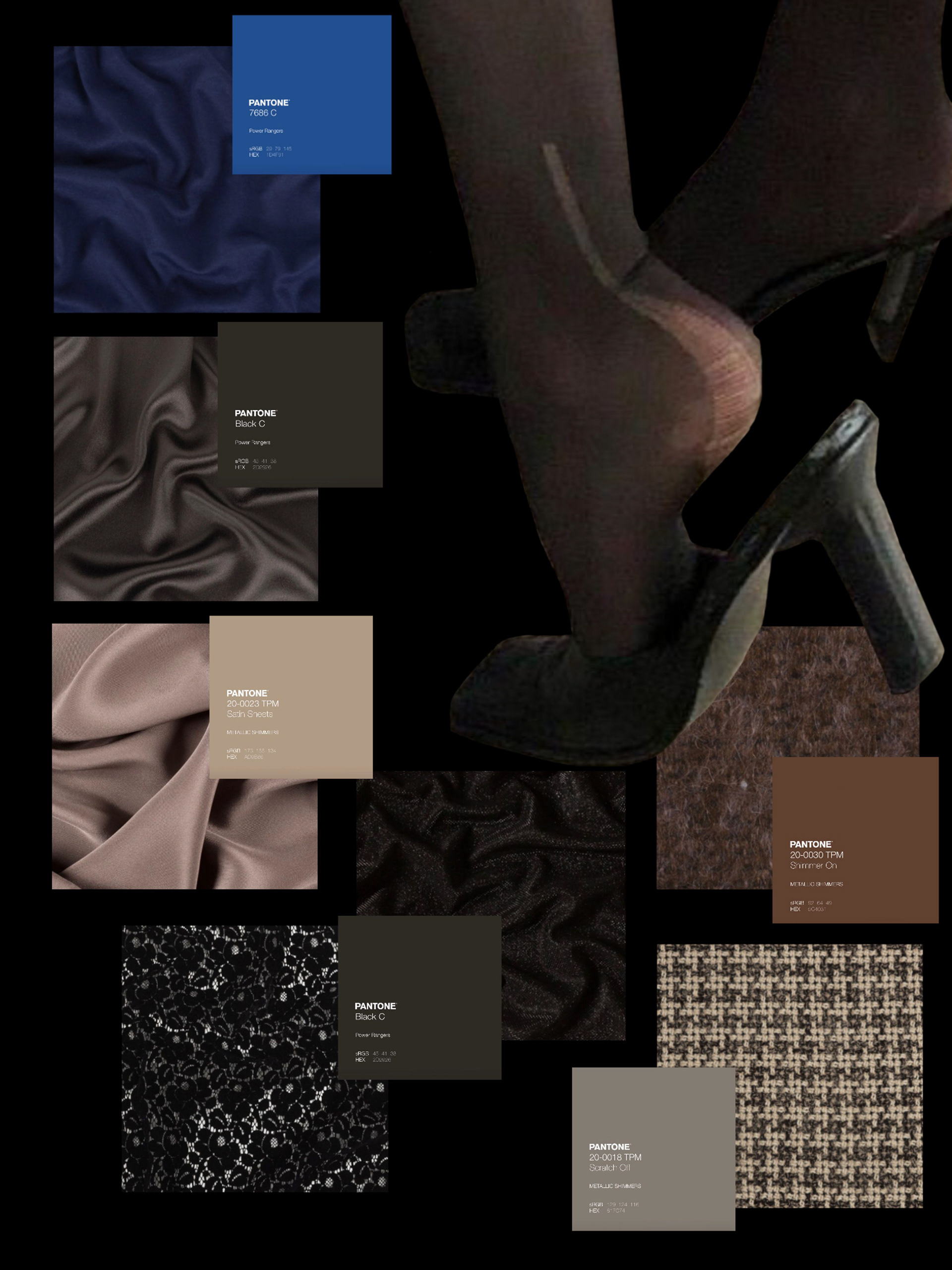 Color Story and Swatch Board