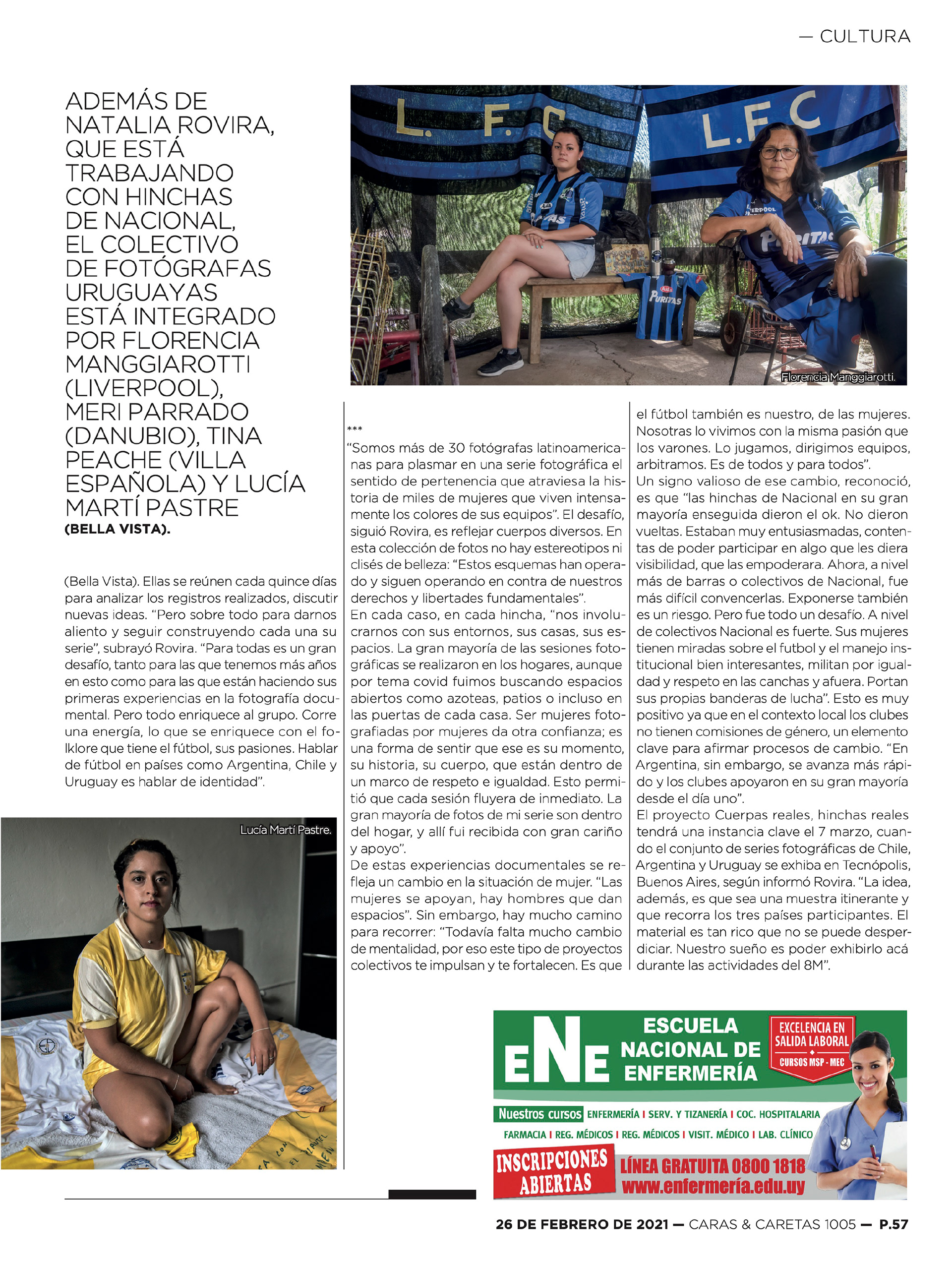 Caras y Caretas. Uruguay. Feb 2021